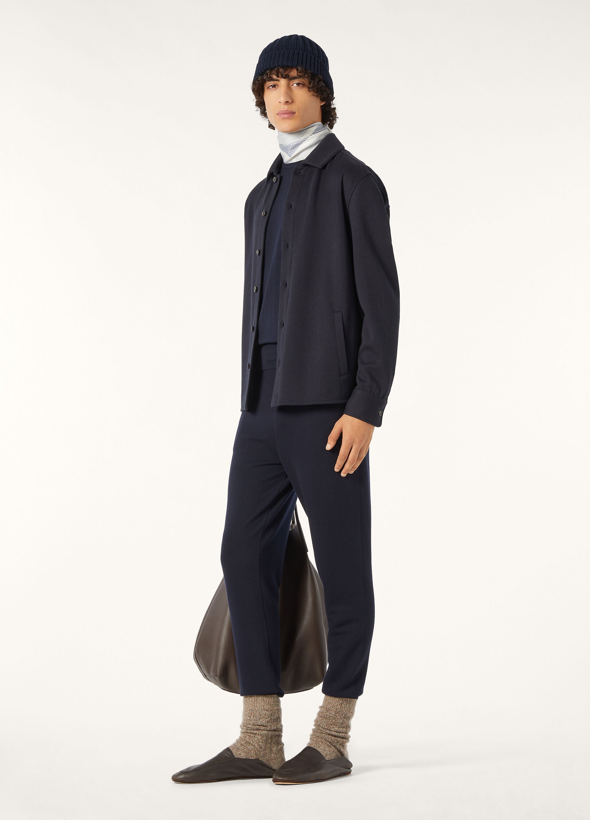 Whitney Overshirt - Navy Blue