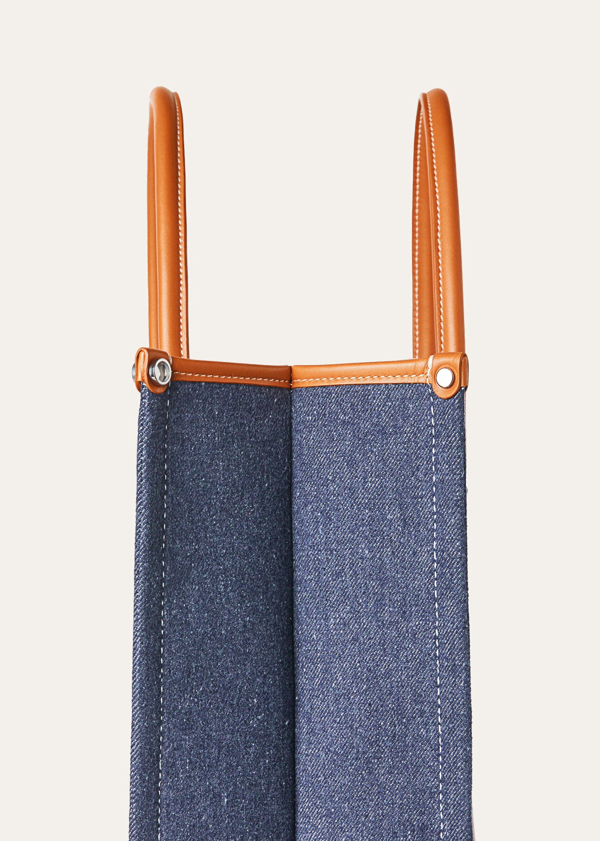 Large Beam tote - SURGE BLUE/ WHEAT BRAN/ANTQ SLVR