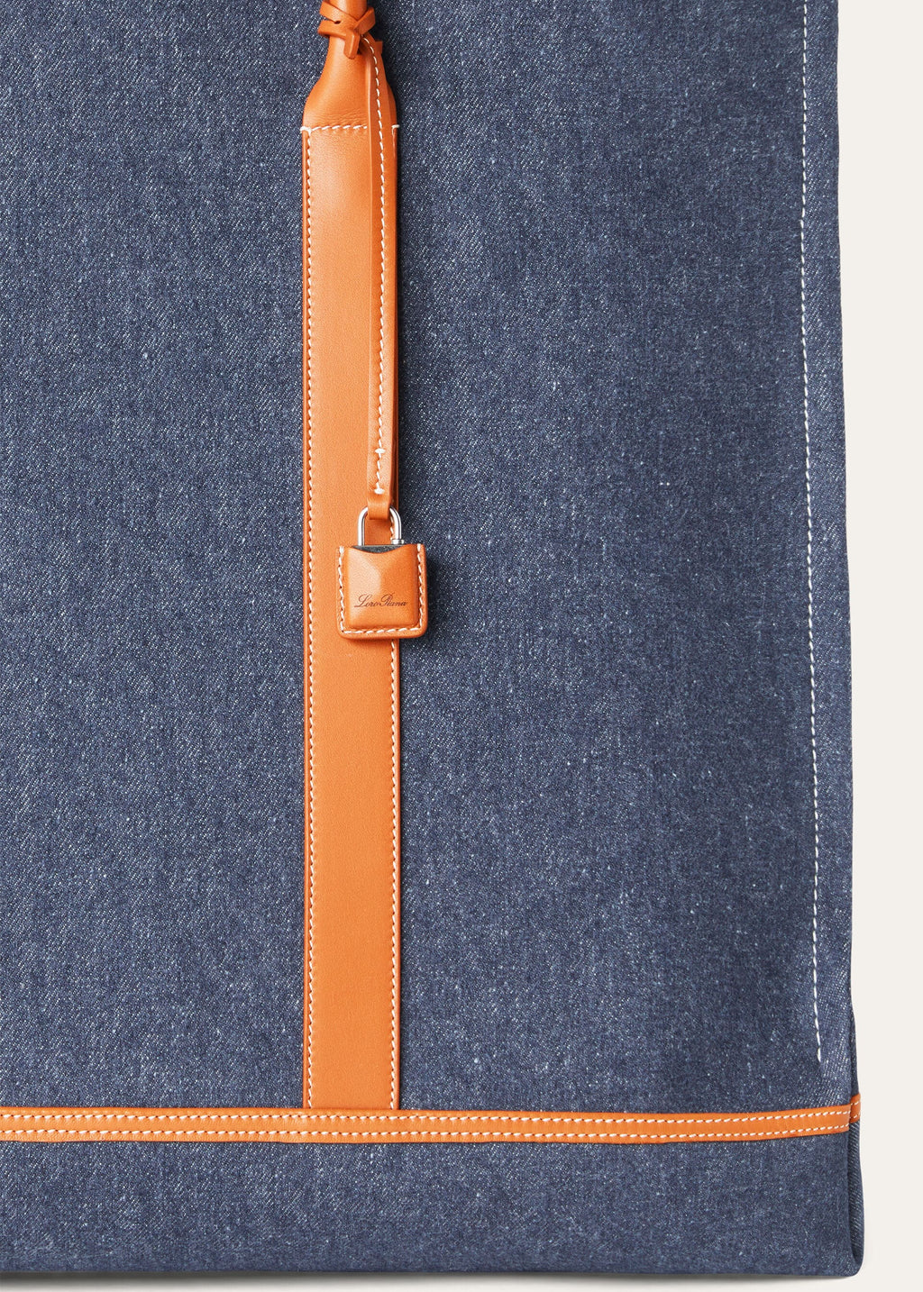 Large Beam tote - SURGE BLUE/ WHEAT BRAN/ANTQ SLVR