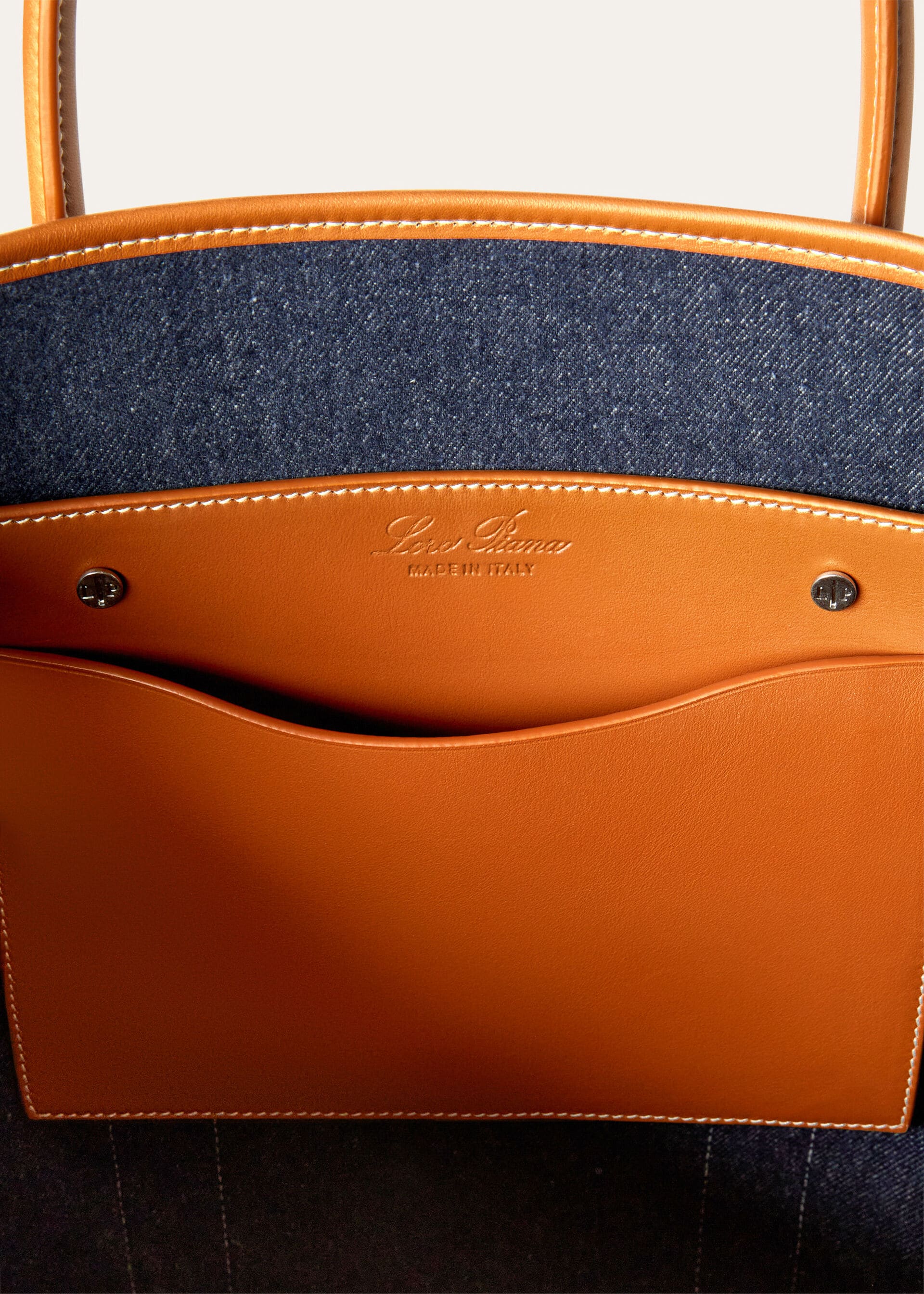 Small Beam tote - SURGE BLUE/ WHEAT BRAN/ANTQ SLVR