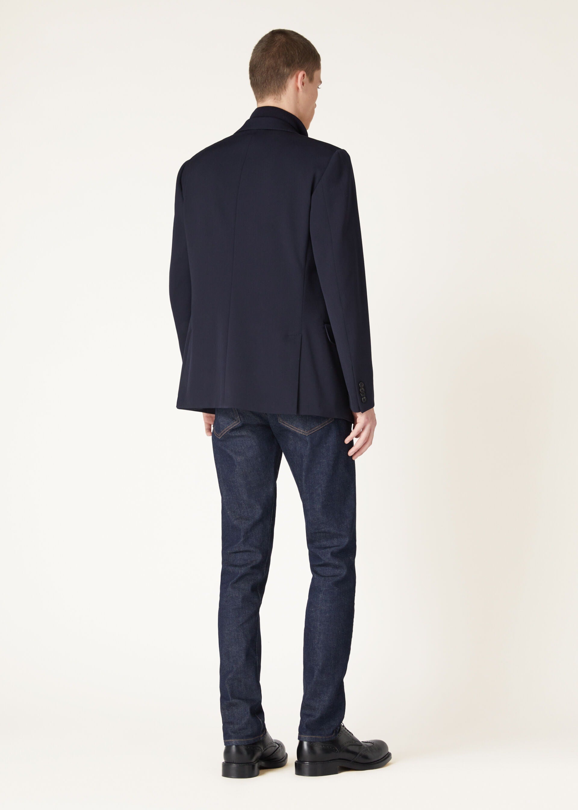 New Order Jacket - Navy Blue