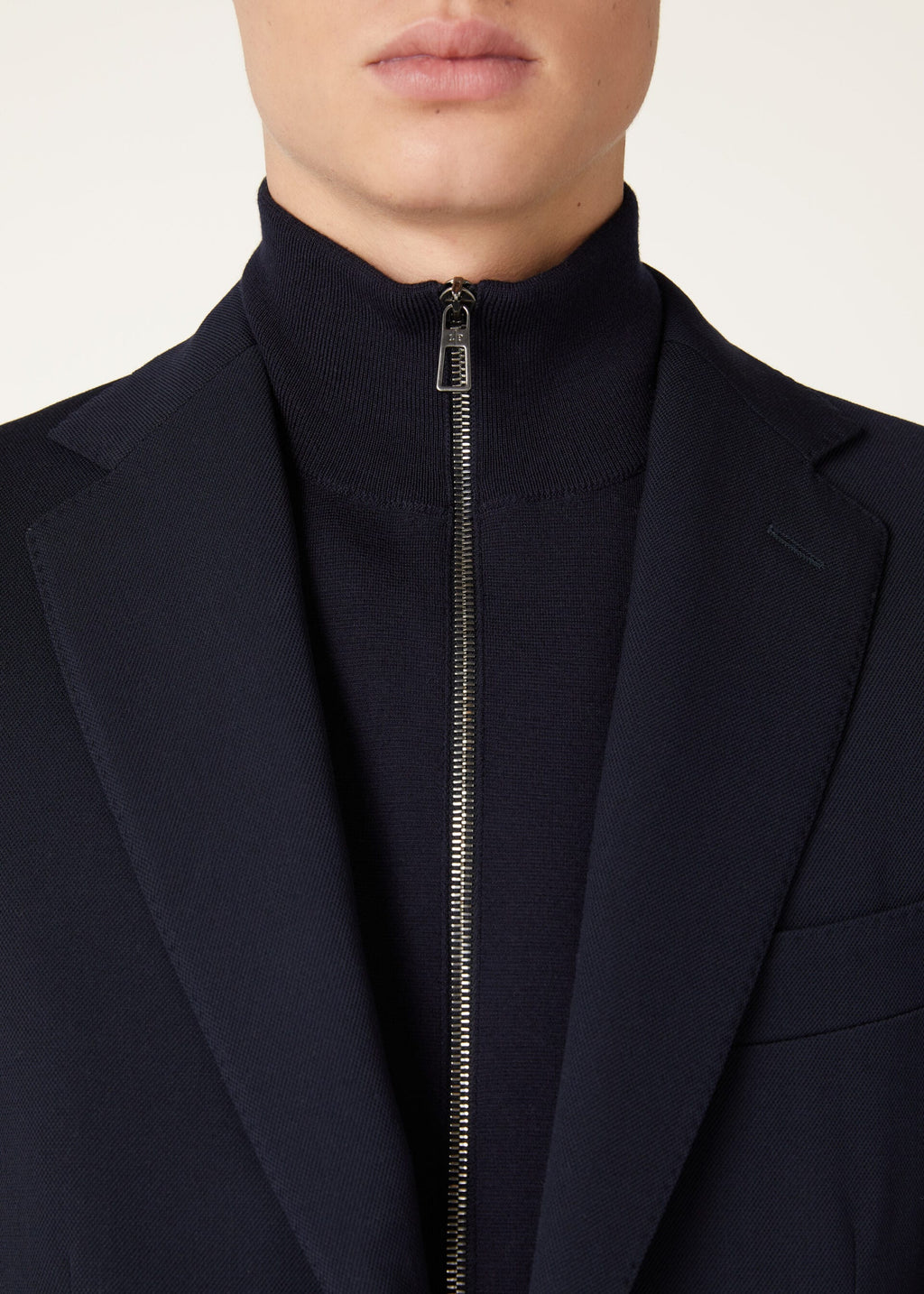 New Order Jacket - Navy Blue