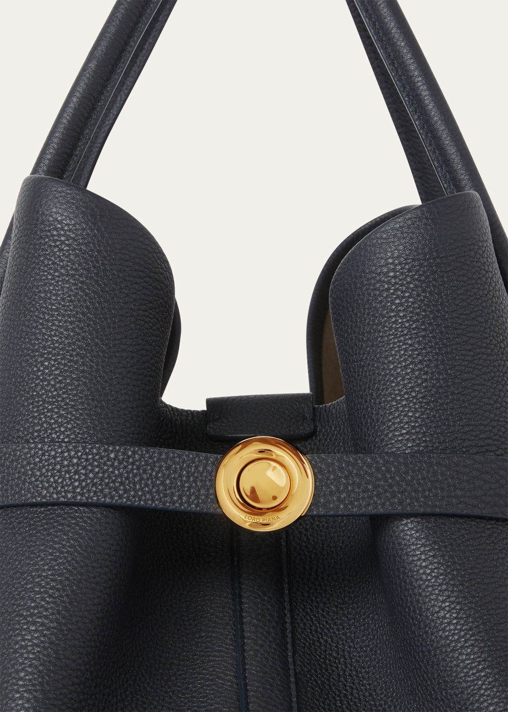 Large Ghiera Shopper - Blue Navy/Sun Gold