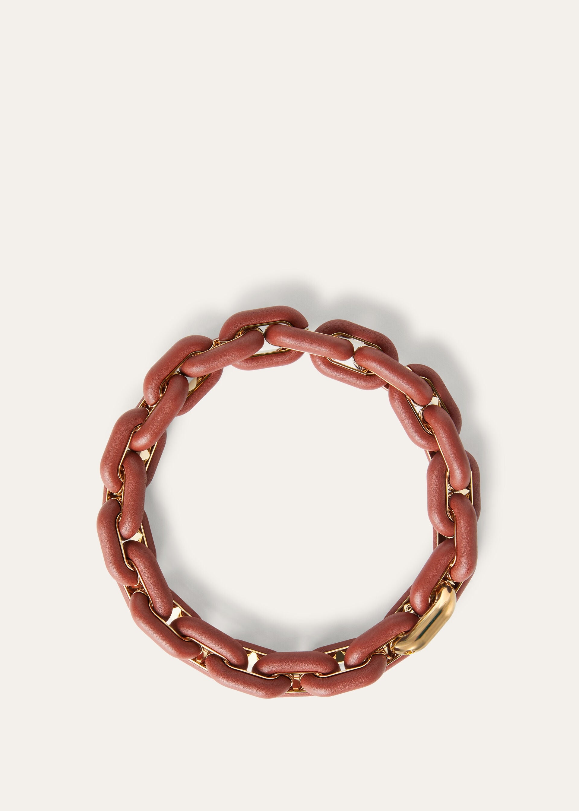 Duo Chain Necklace - Deep Kummel/Jewel Sun Gold