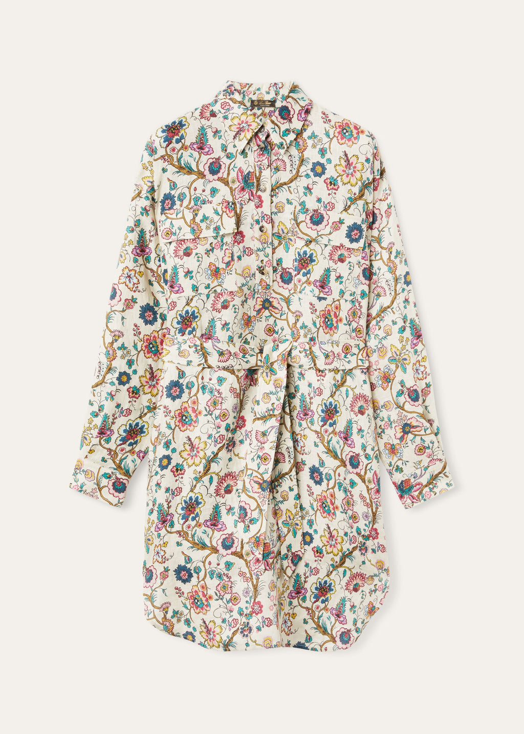 Emory Dress - SANDALWOOD+IMPRES.PINK+CREAM.HONEY