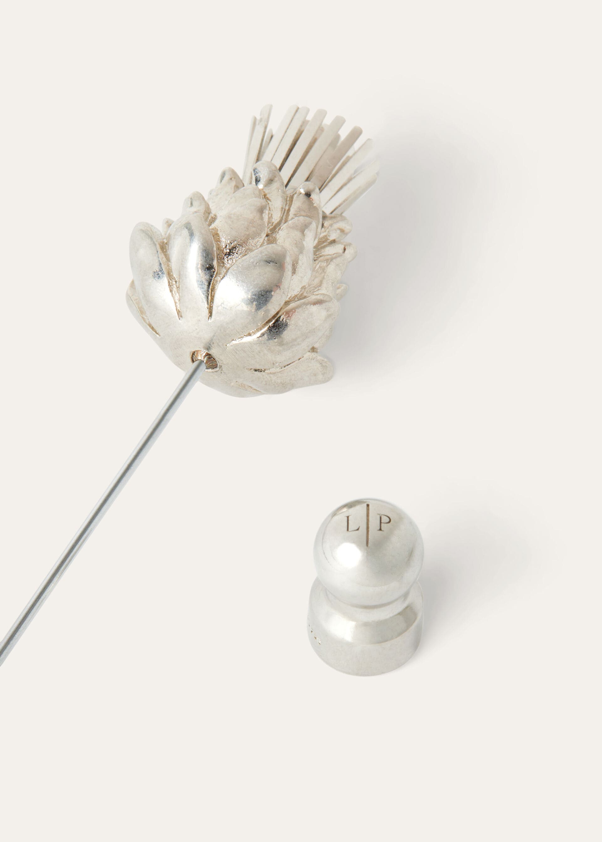 Cardo Pin - Antique Silver
