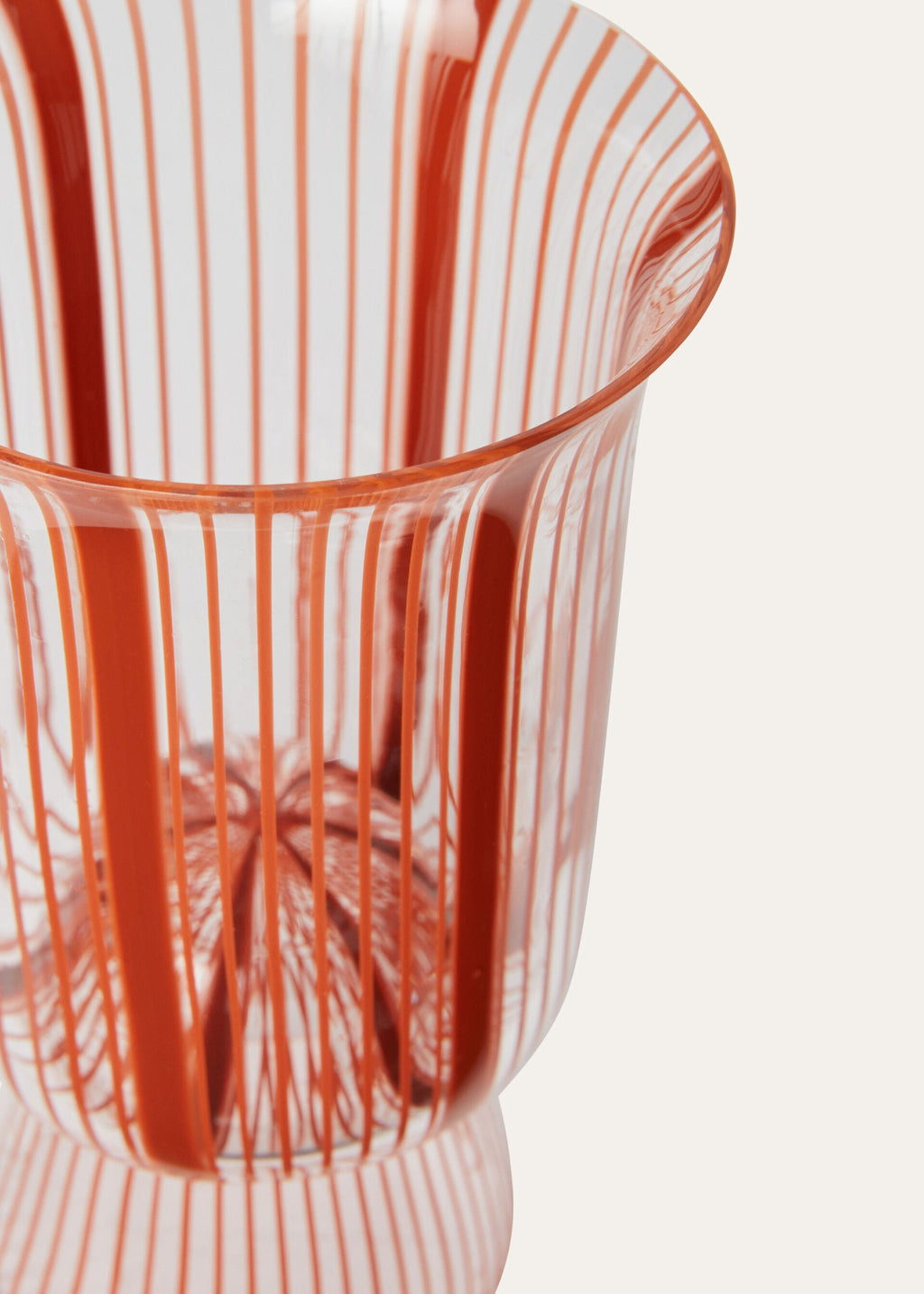 The Filigree Stripe Glass - Kummel