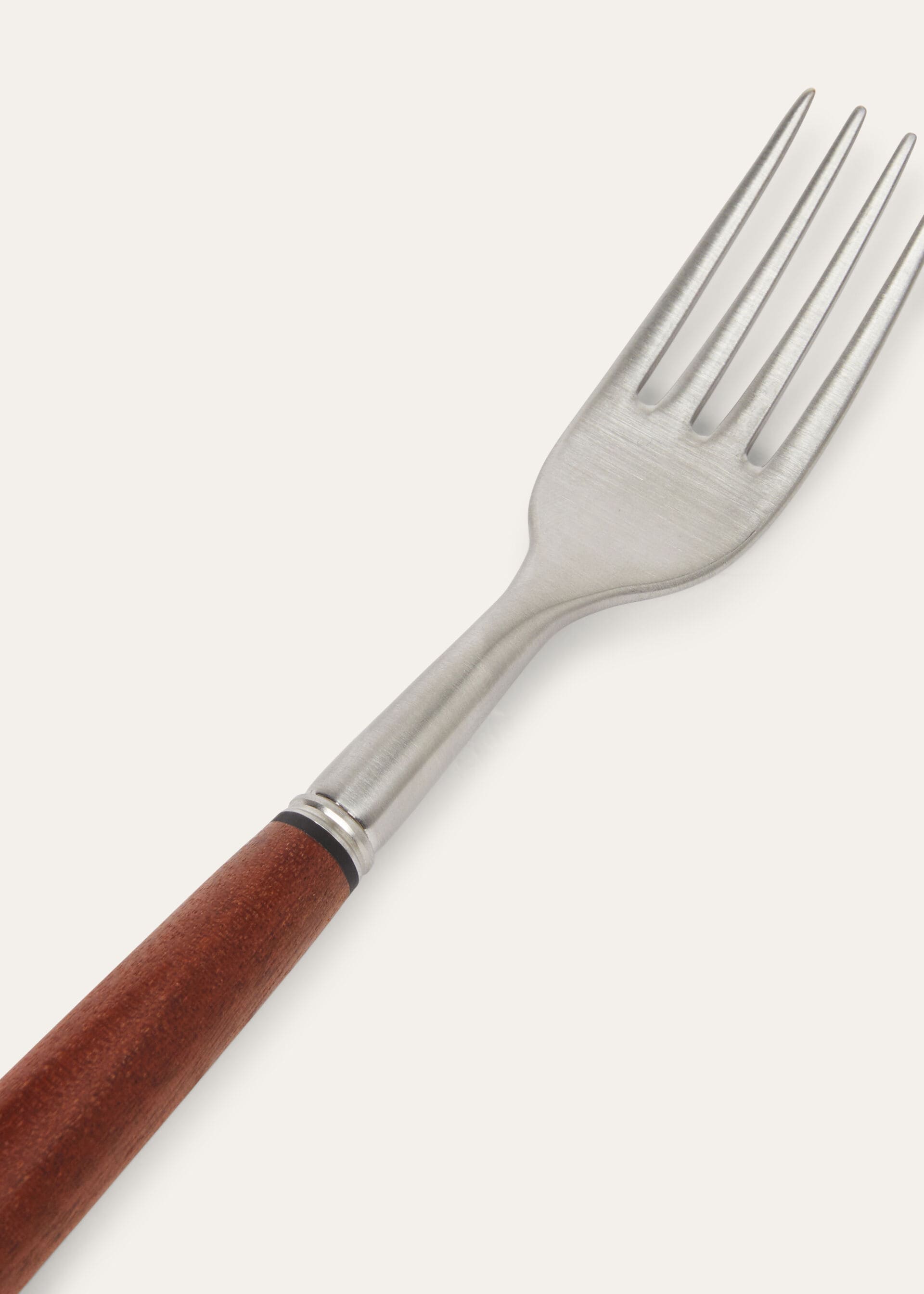 Set of 2 Soft Mahogany Forks - Mahogany