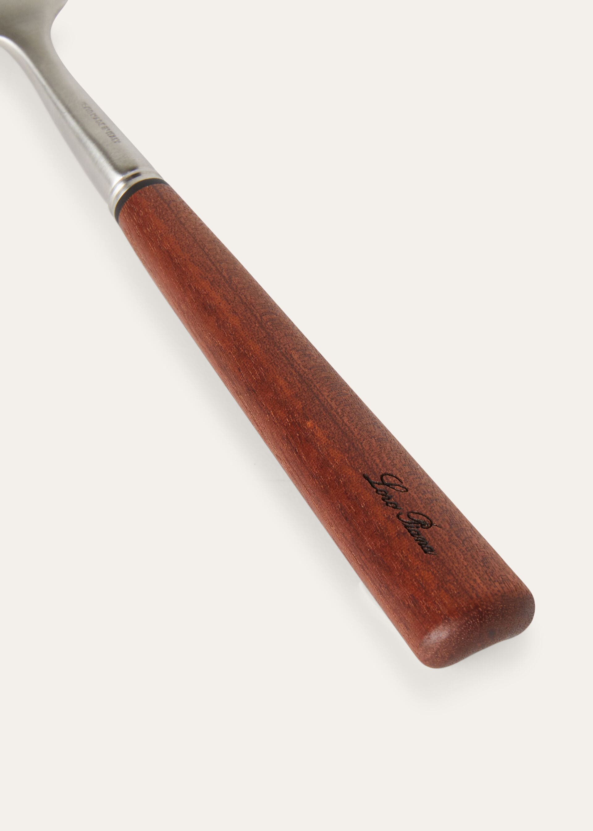 Set of 2 Soft Mahogany Spoons - Mahogany