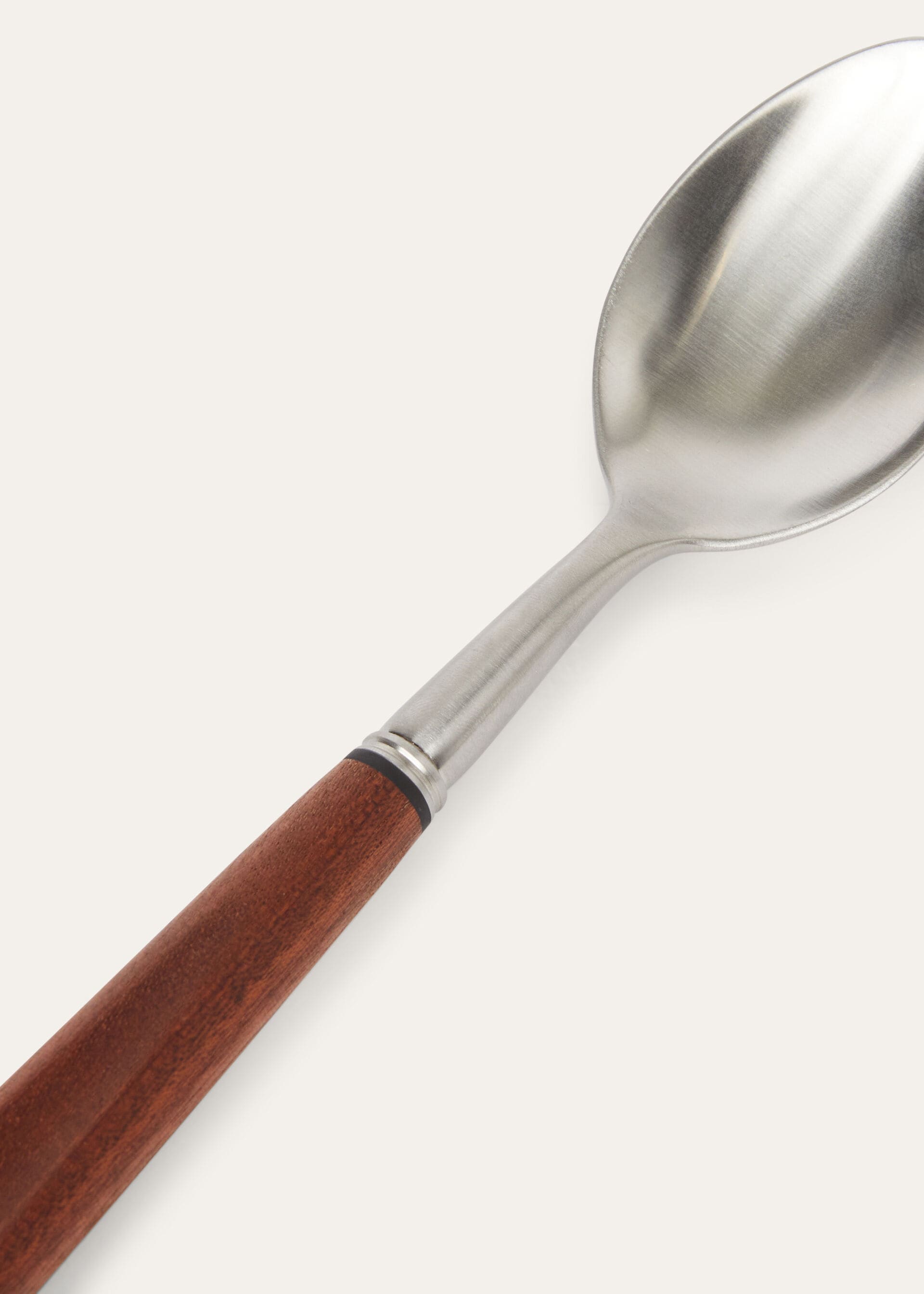 Set of 2 Soft Mahogany Spoons - Mahogany