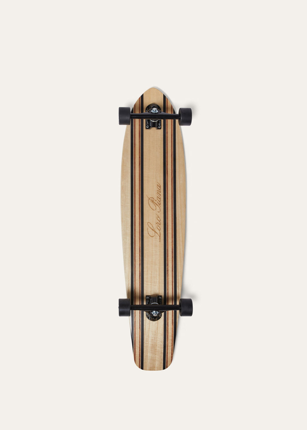 The Suitcase Stripe Longboard - Dark Sand