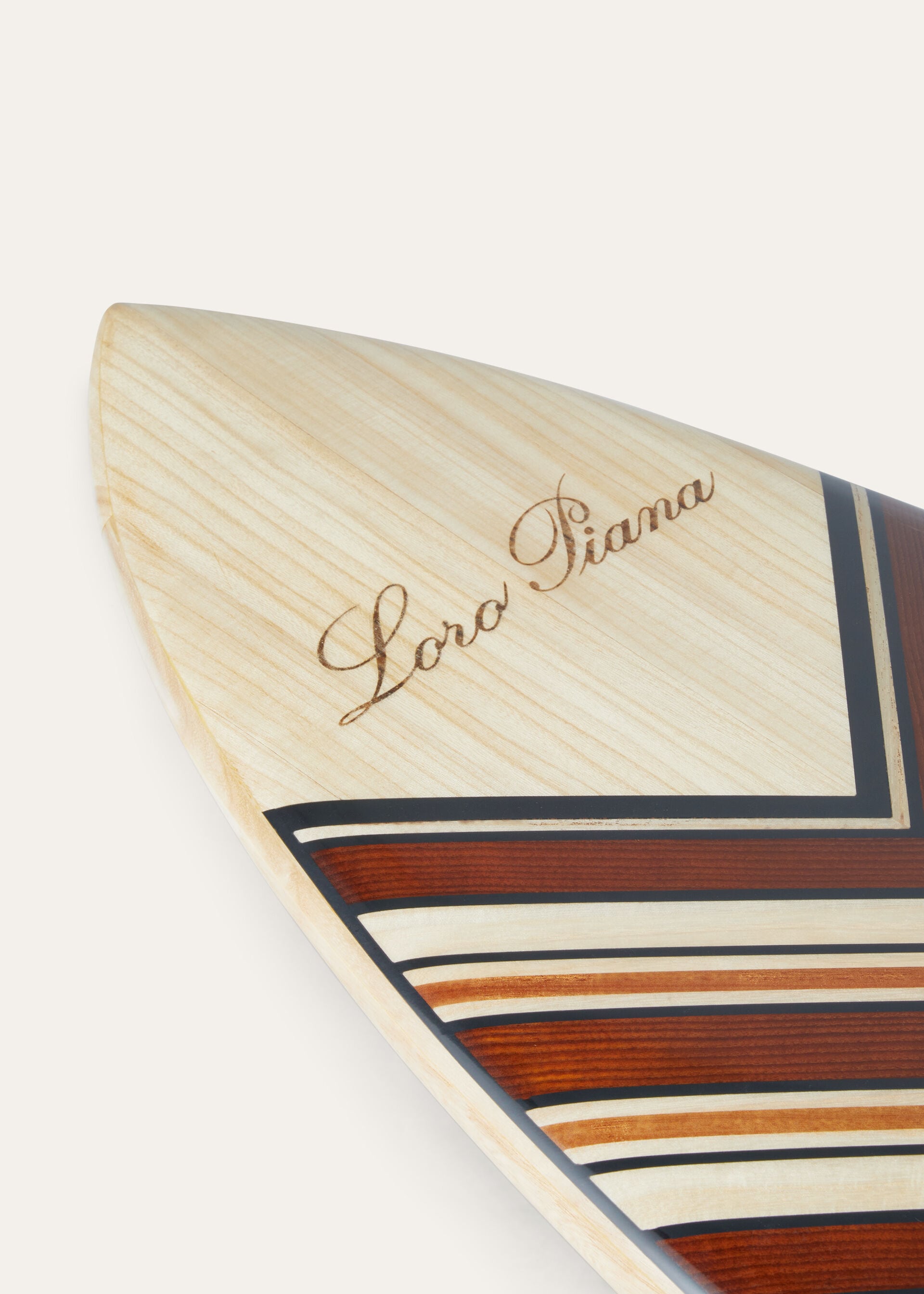 The Suitcase Stripe Surfboard - Dark Sand