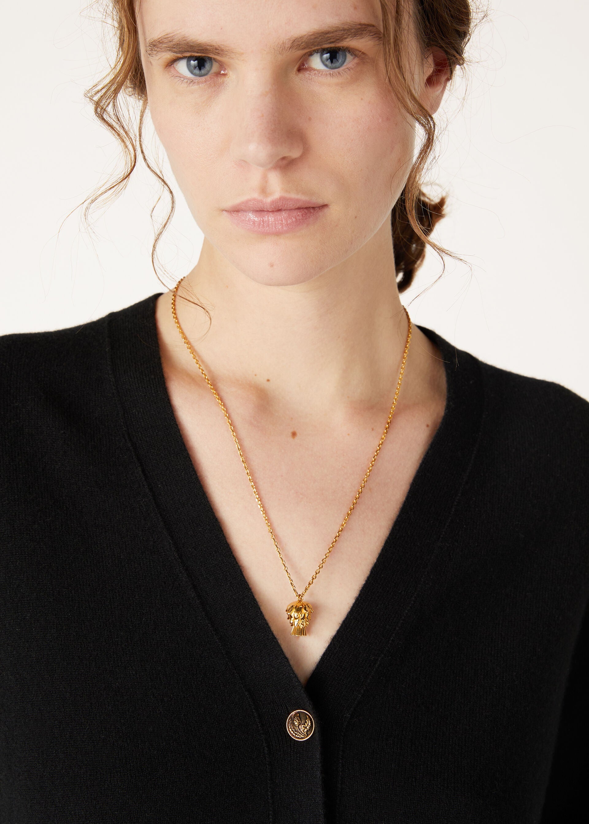Cardo Chain Necklace - Jewel Sun Gold