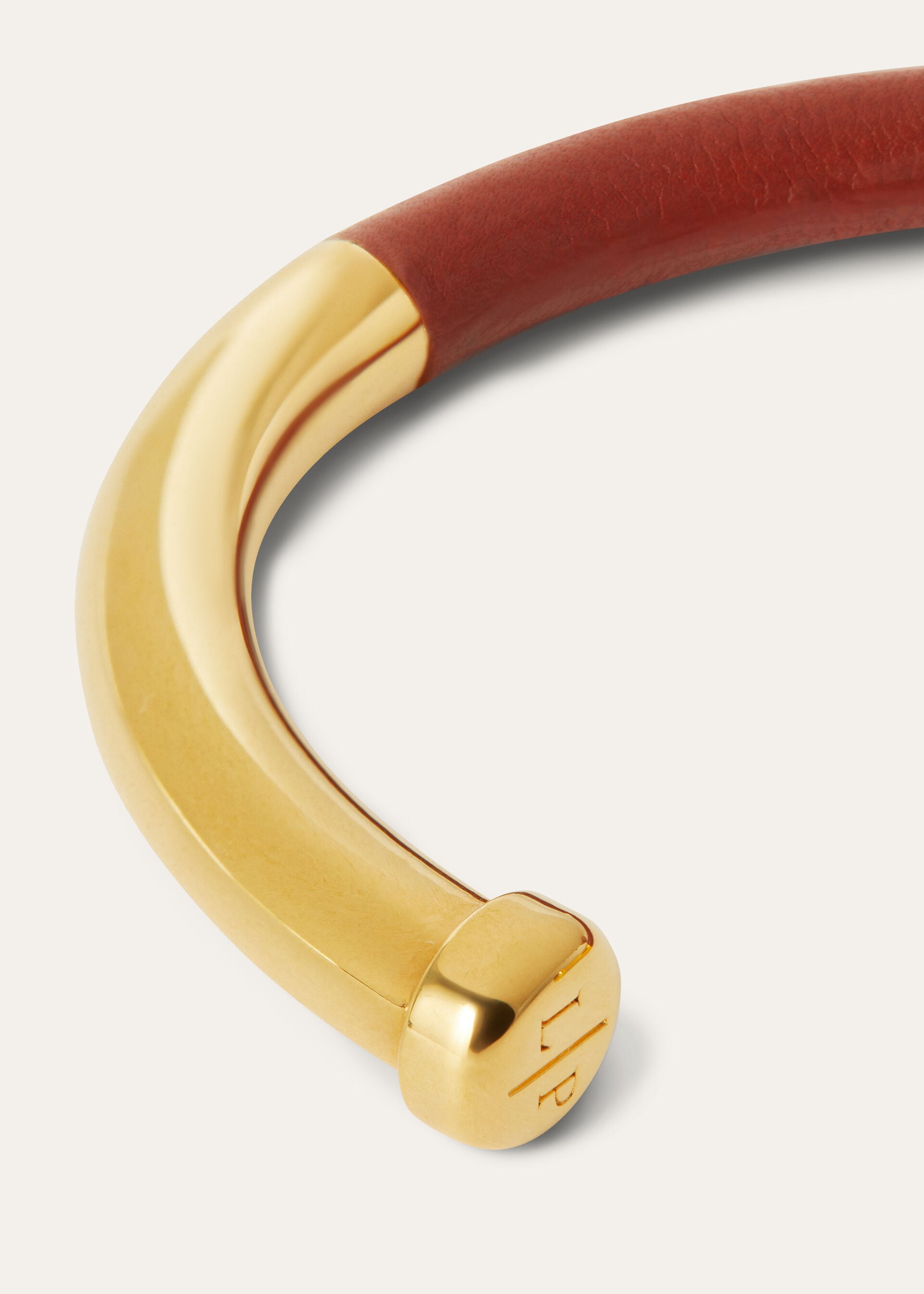 Open-Cuff Bracelet - Deep Kummel/Jewel Sun Gold