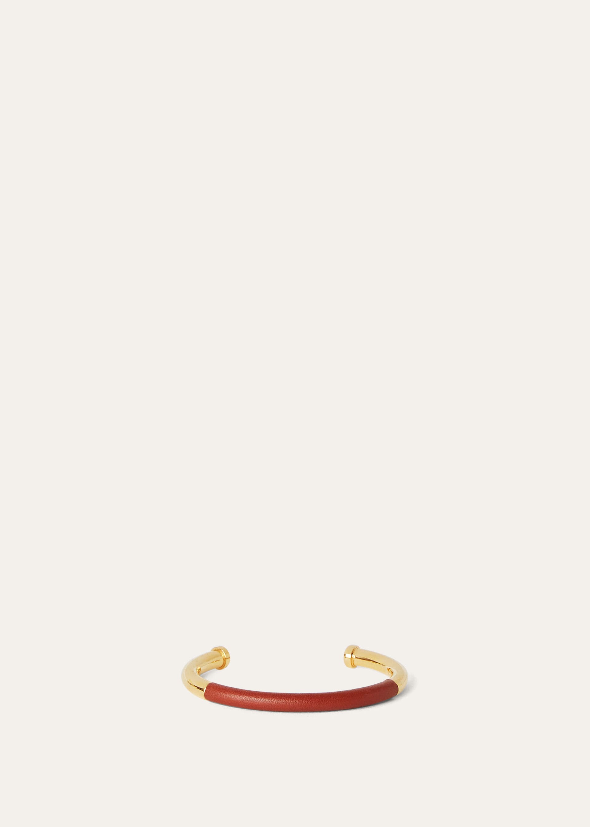 Open-Cuff Bracelet - Deep Kummel/Jewel Sun Gold