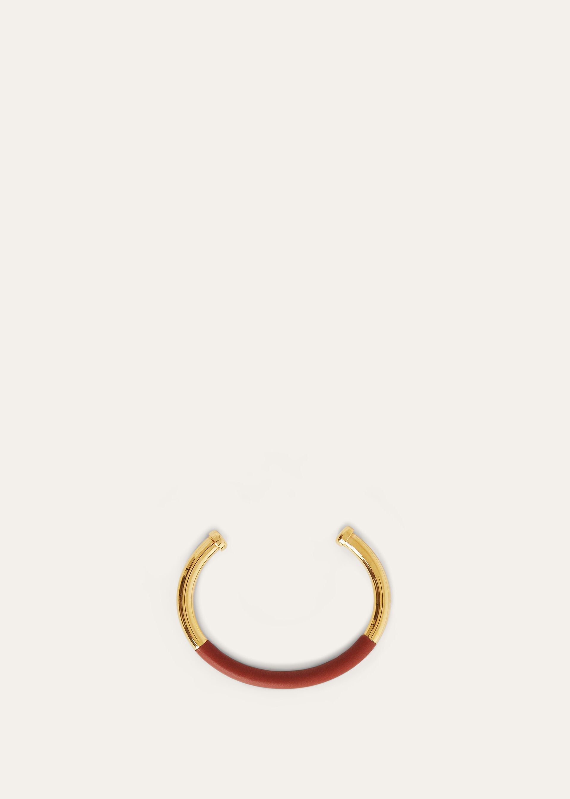 Open-Cuff Bracelet - Deep Kummel/Jewel Sun Gold