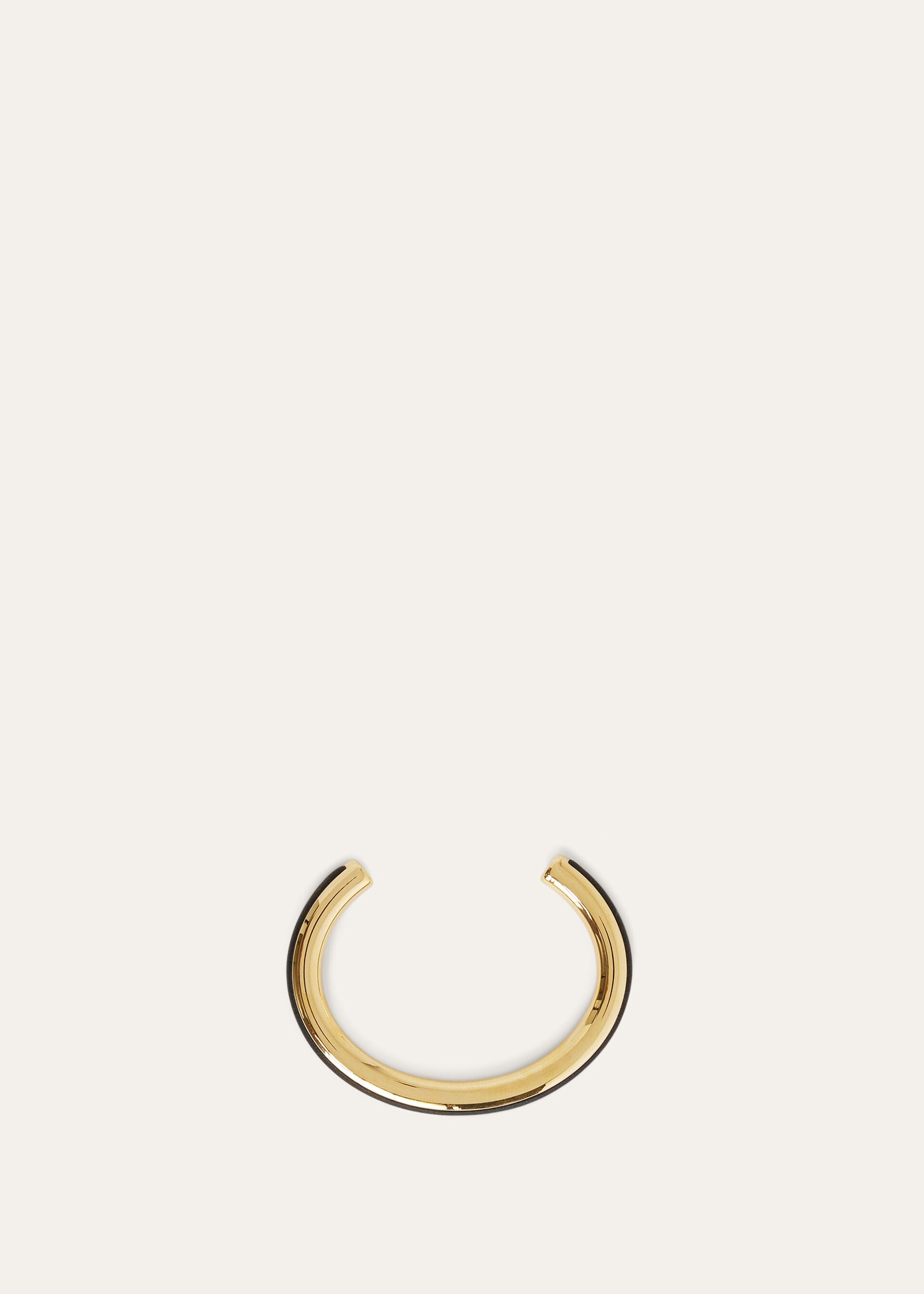 Cuff Bracelet - Black/Jewel Sun Gold