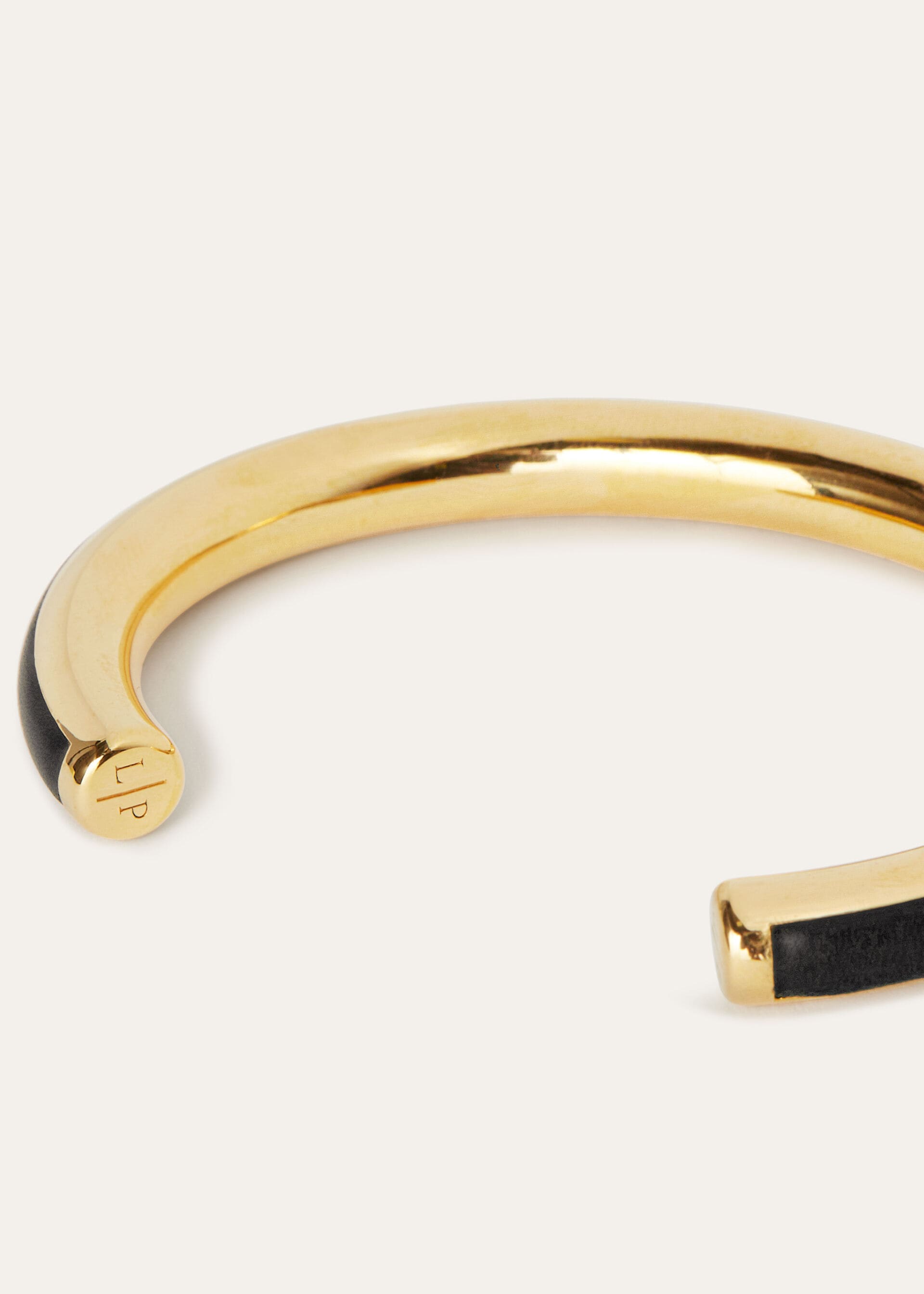 Cuff Bracelet - Black/Jewel Sun Gold