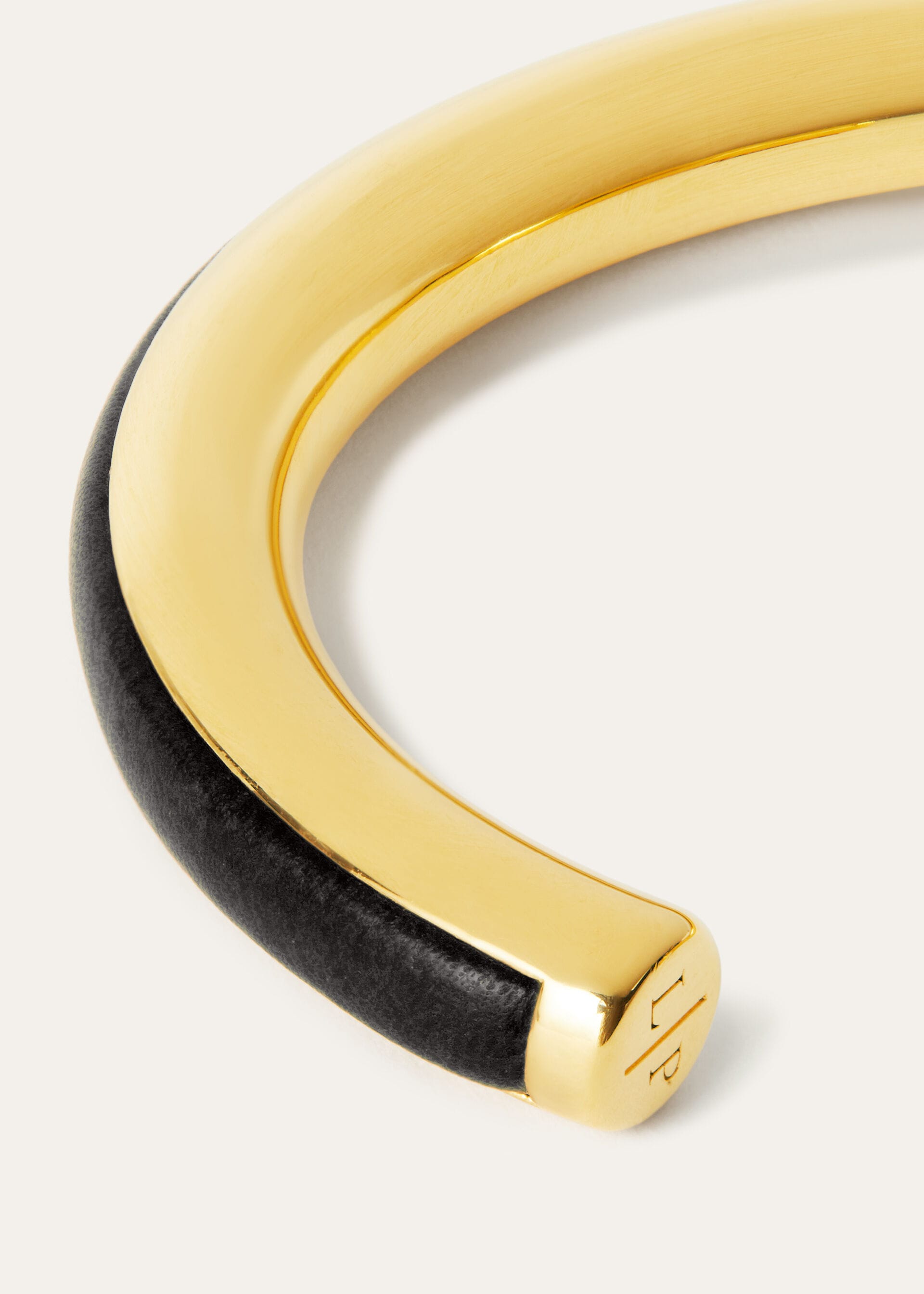 Cuff Bracelet - Black/Jewel Sun Gold
