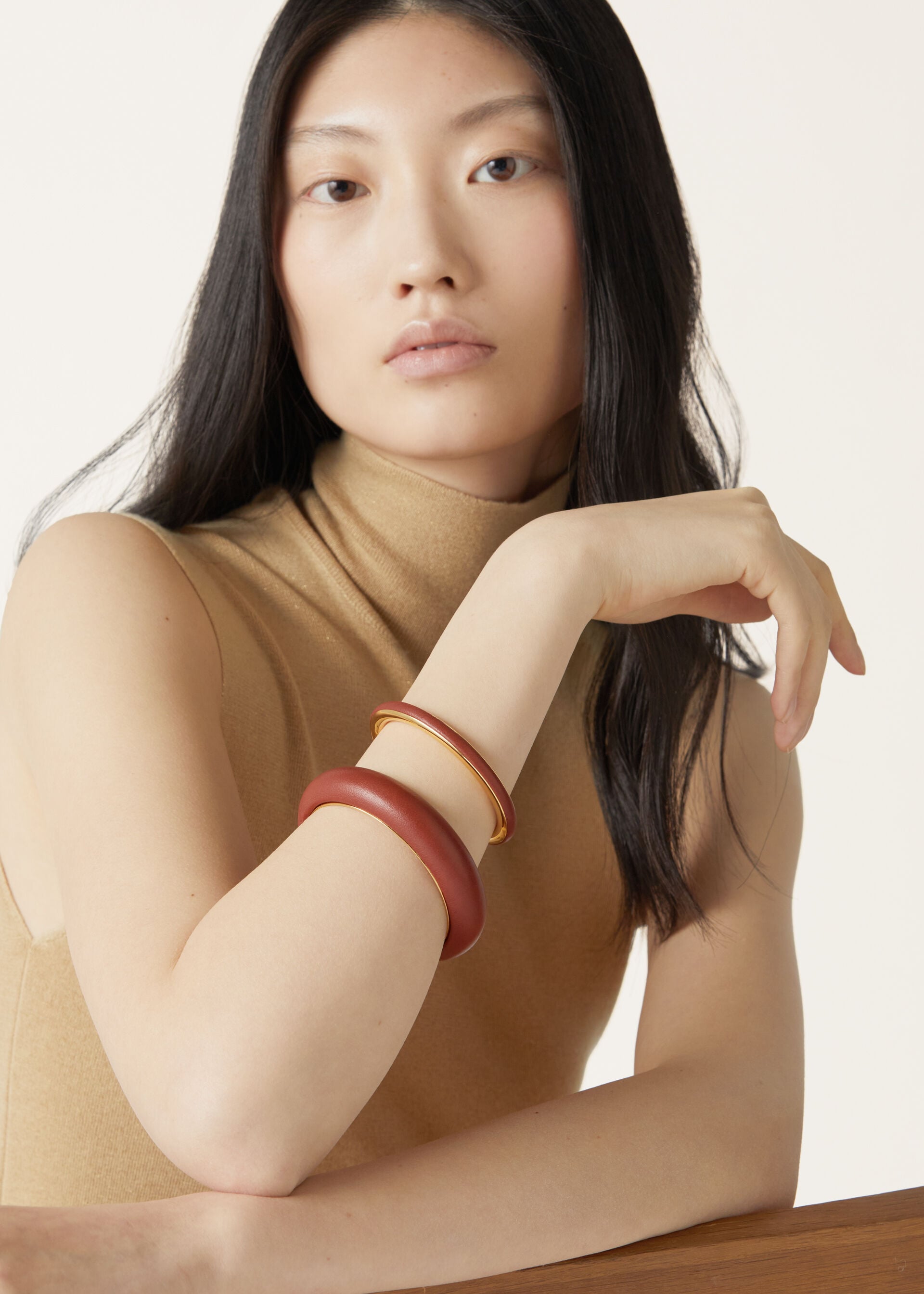Cuff Bracelet - Deep Kummel/Jewel Sun Gold