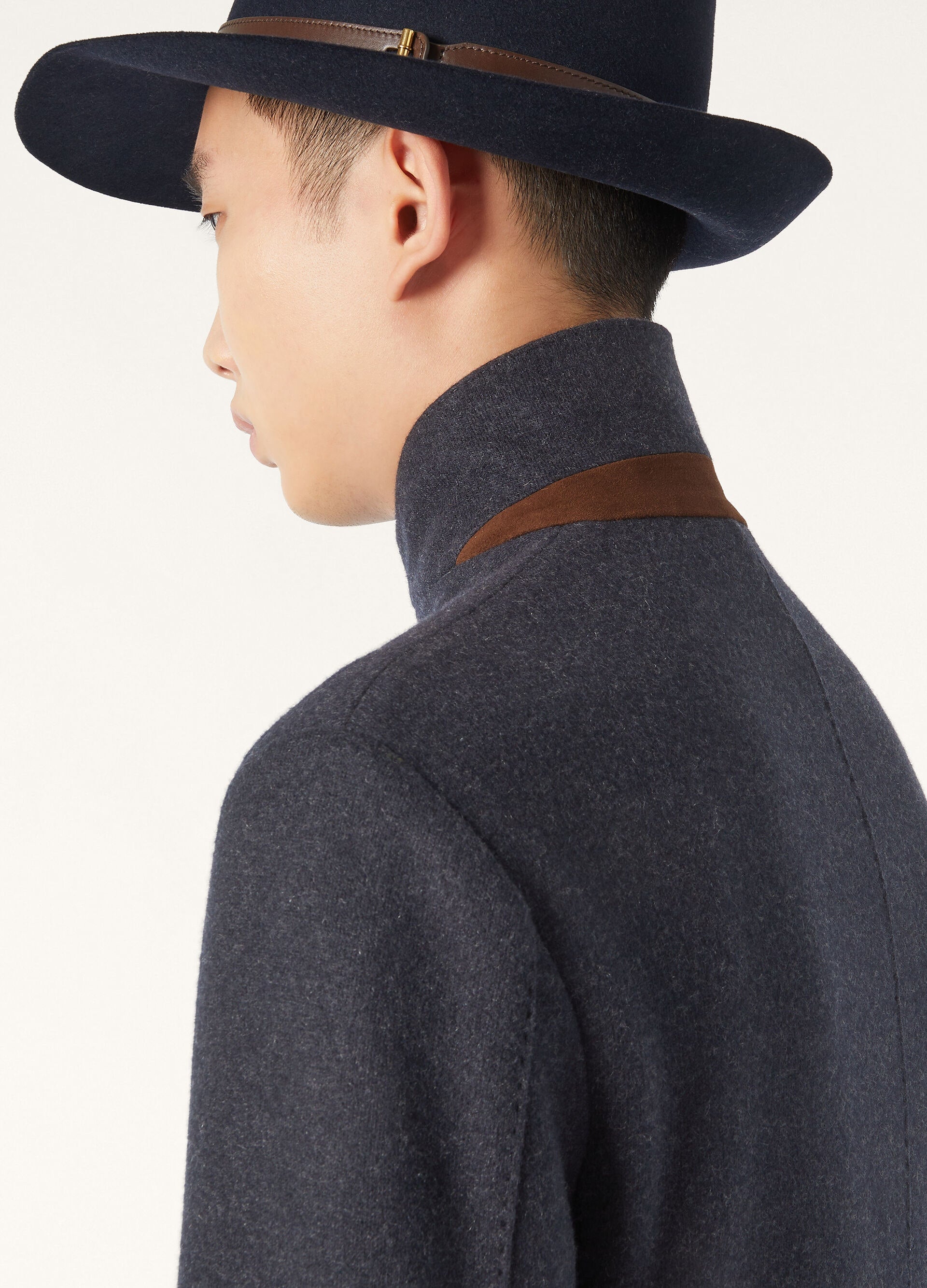 Novalis Sweater Jacket - Navy Blue