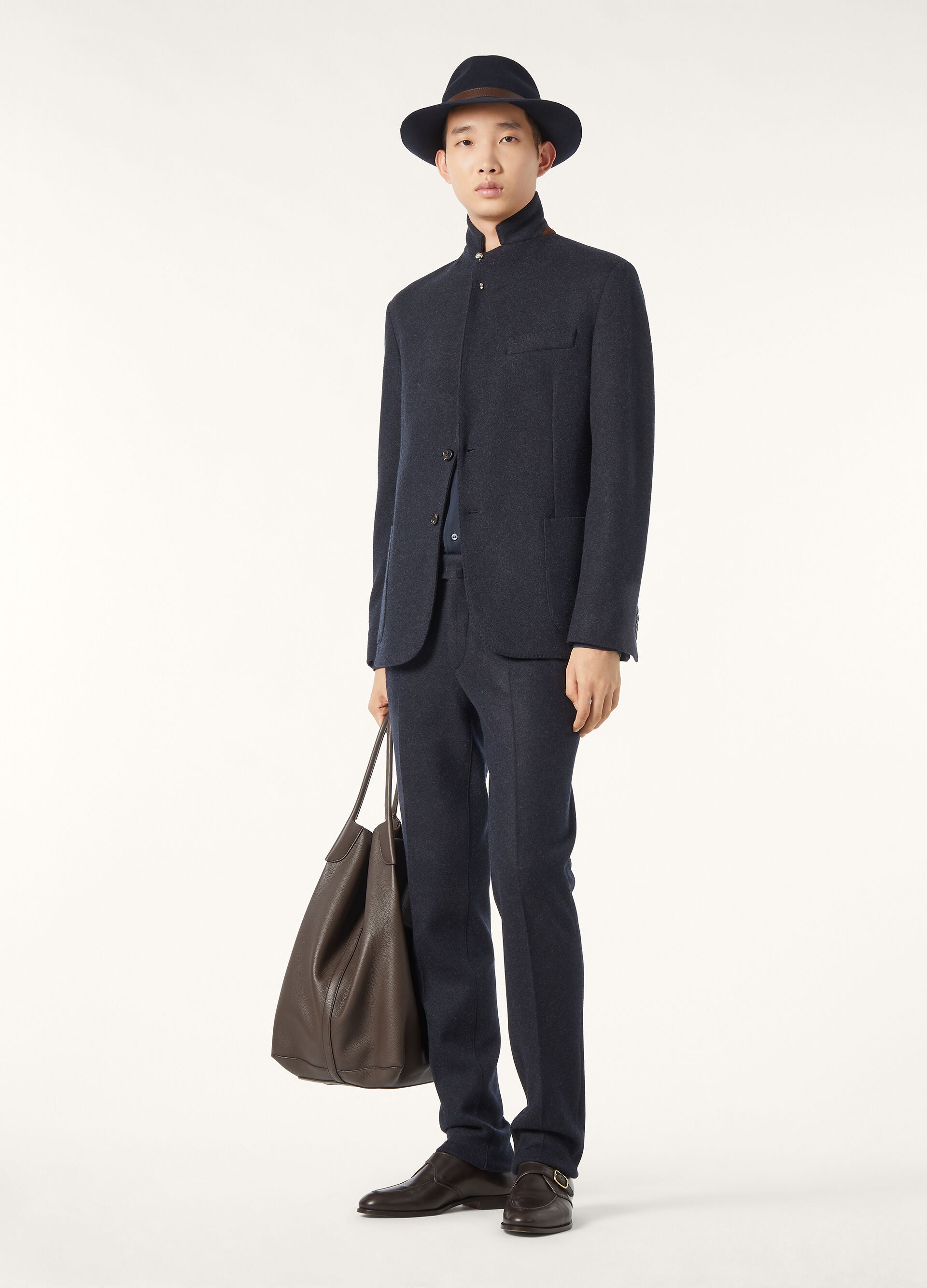Novalis Sweater Jacket - Navy Blue