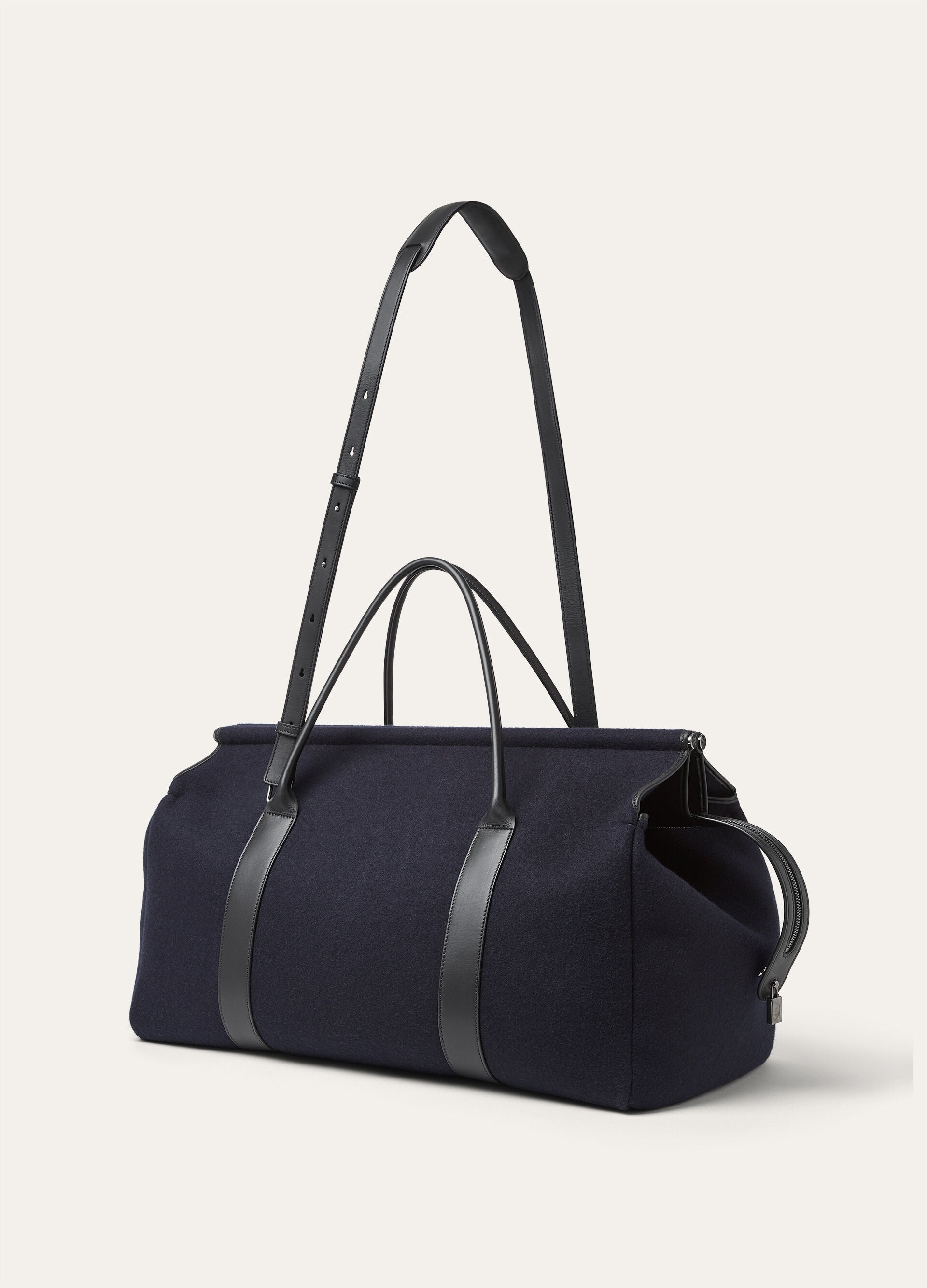 Loom Weekender bag L50 - Blue Navy/Black/Gun Metal