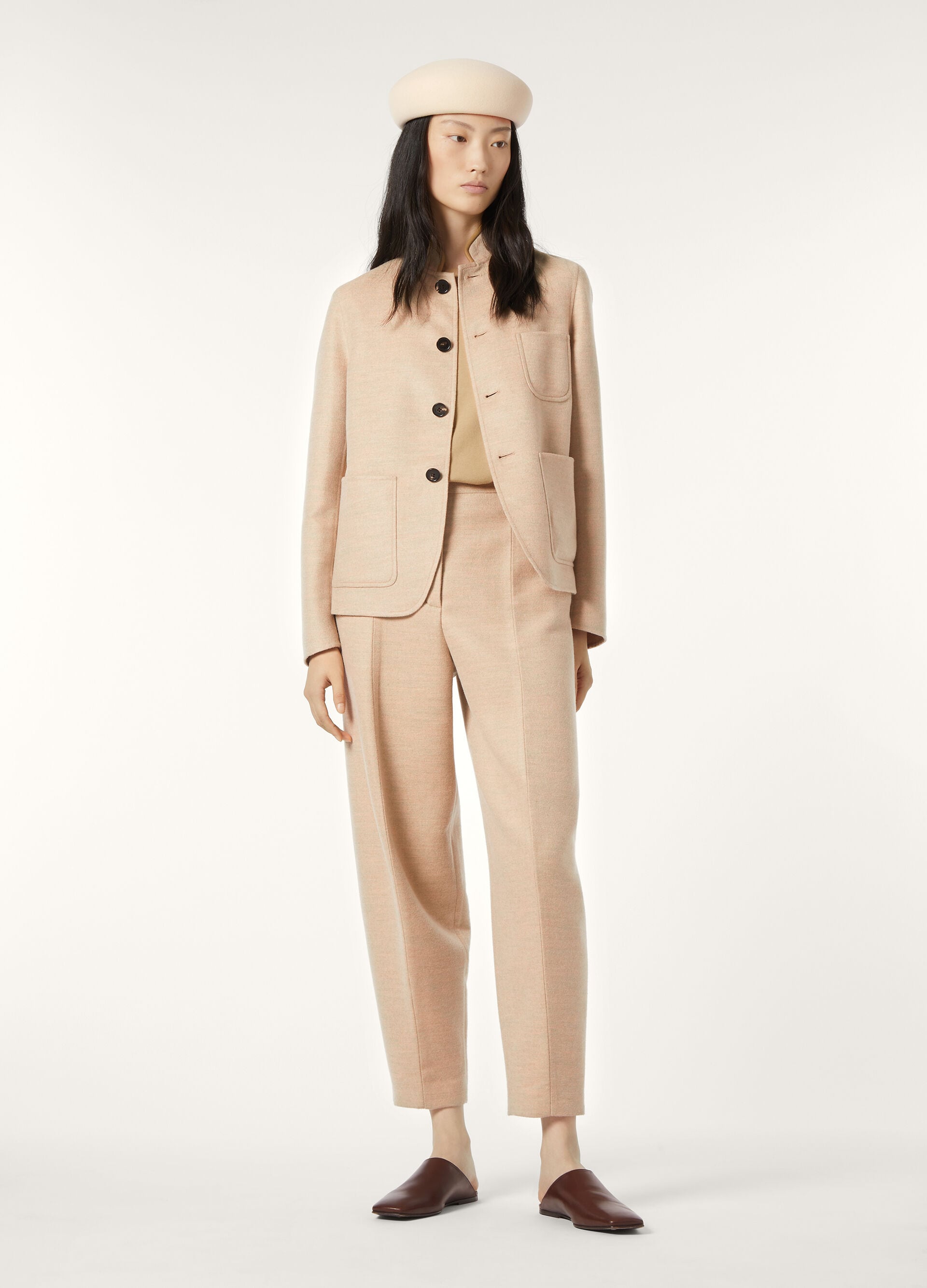 Mini Spagna Jacket - Rosy Granite Melange