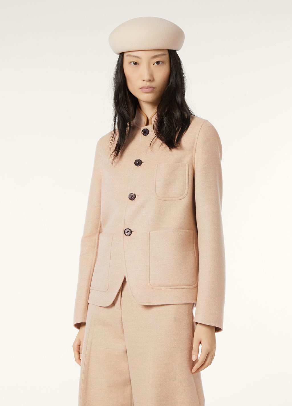 Mini Spagna Jacket - Rosy Granite Melange