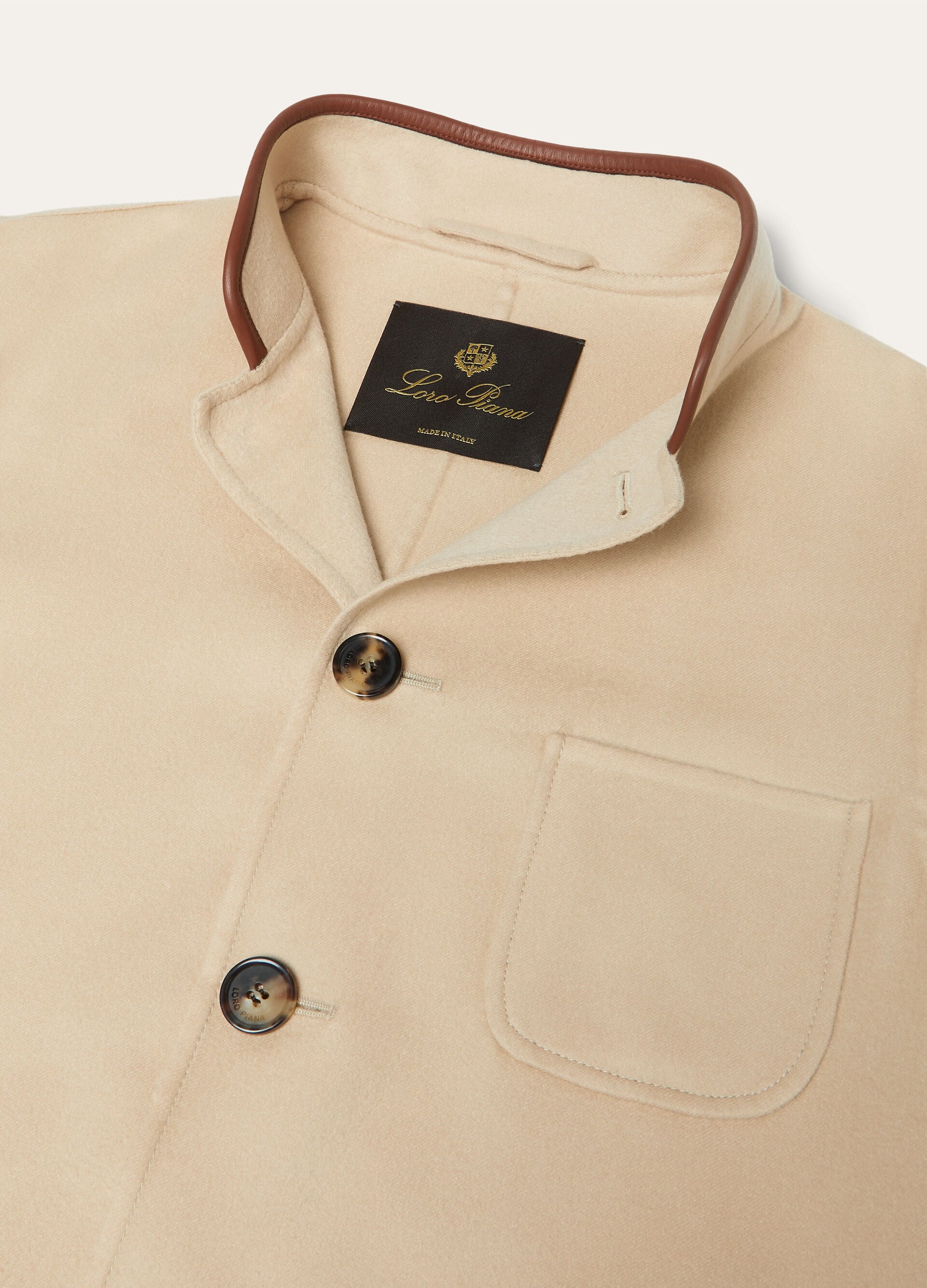 Mini Spagna Jacket - Natural Light Camel