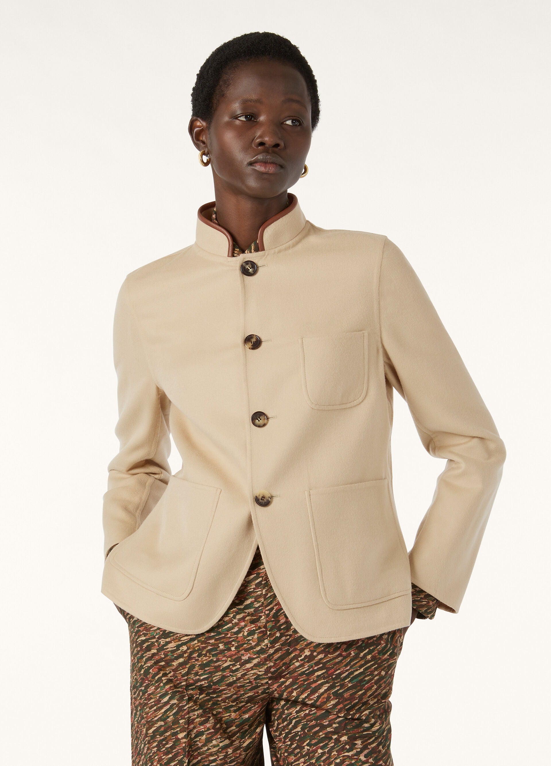 Mini Spagna Jacket - Natural Light Camel