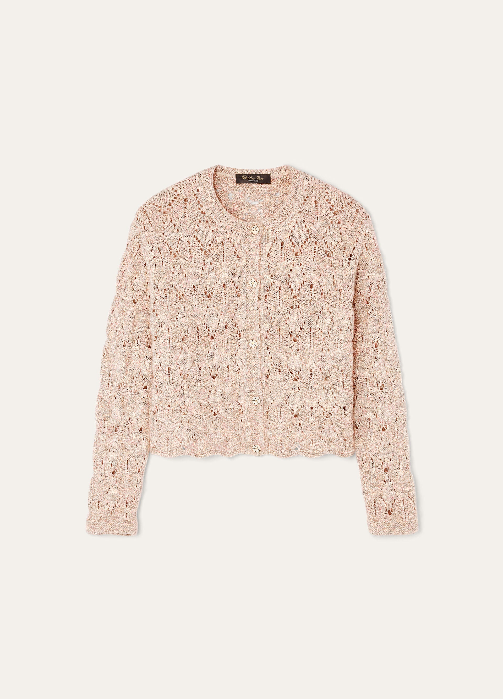 Verbania Cardigan - Dried Flower Petals