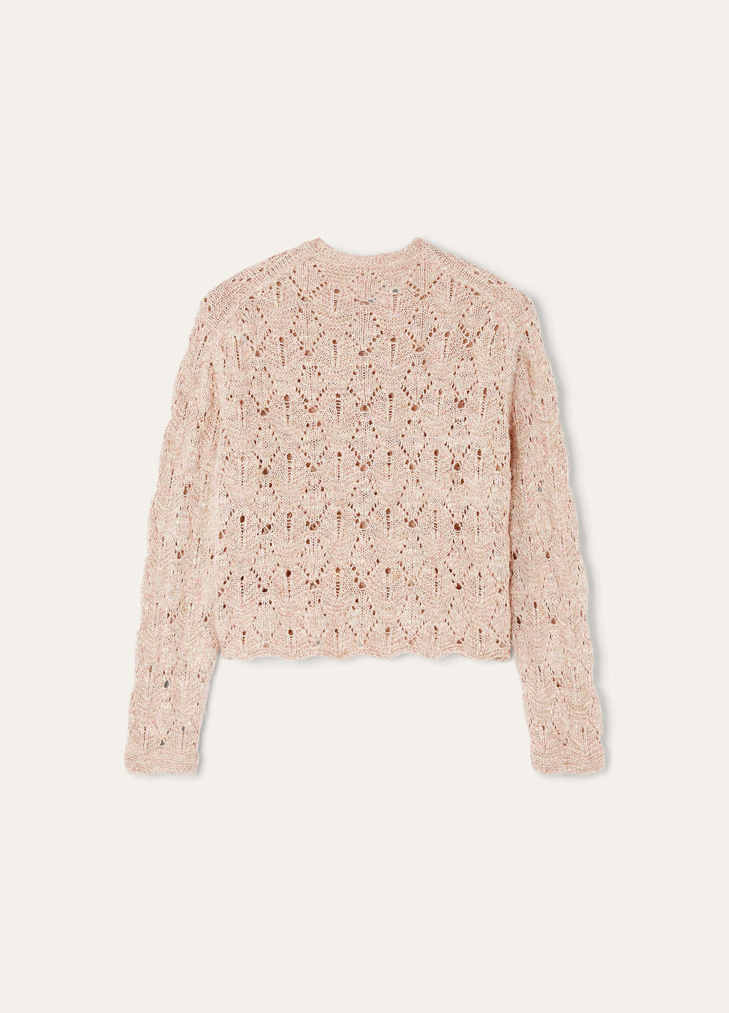 Verbania Cardigan - Dried Flower Petals
