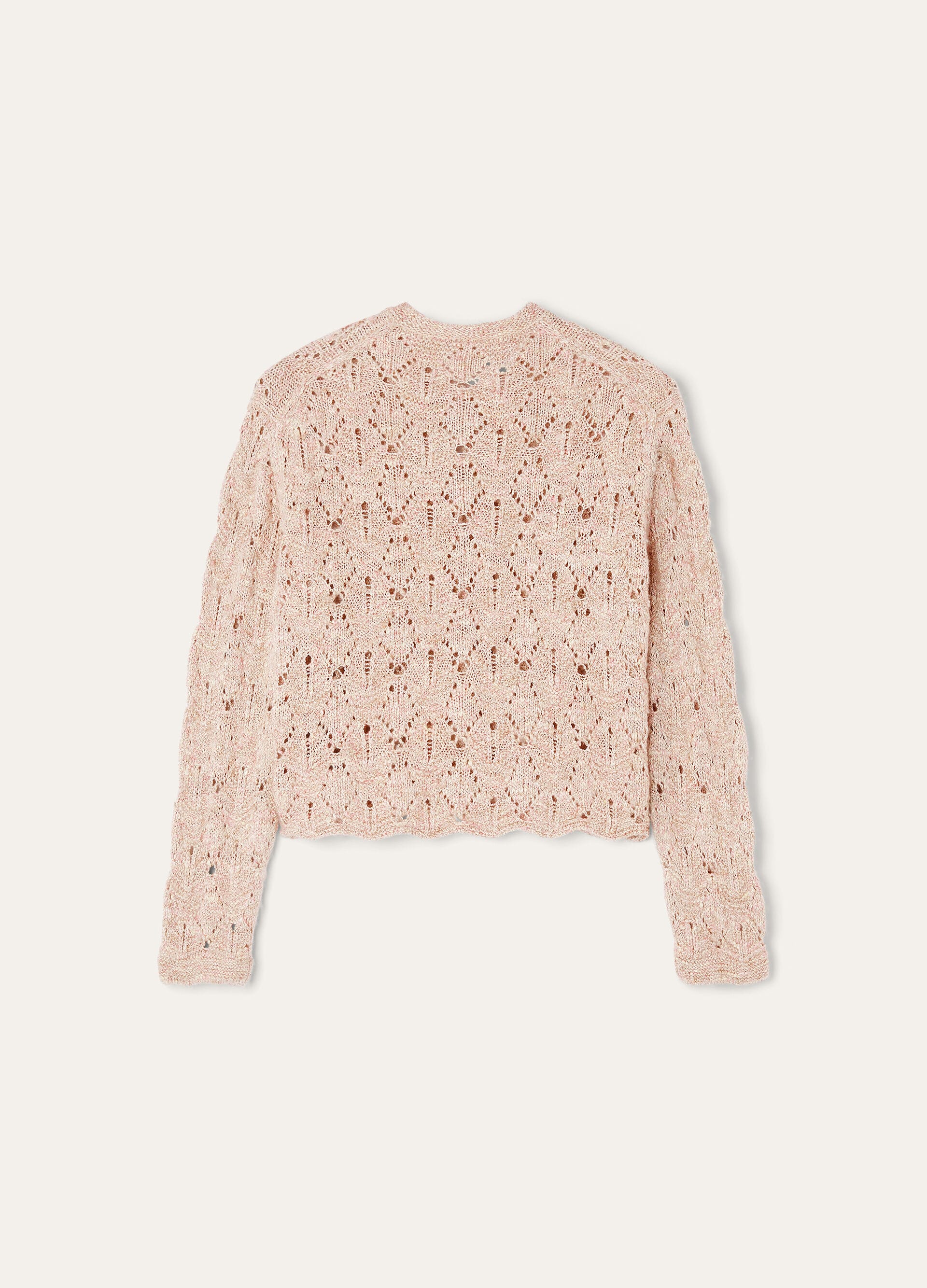 Verbania Cardigan - Dried Flower Petals