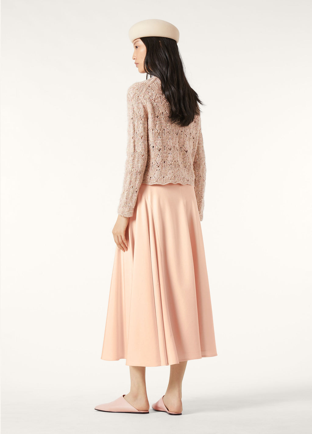 Verbania Cardigan - Dried Flower Petals