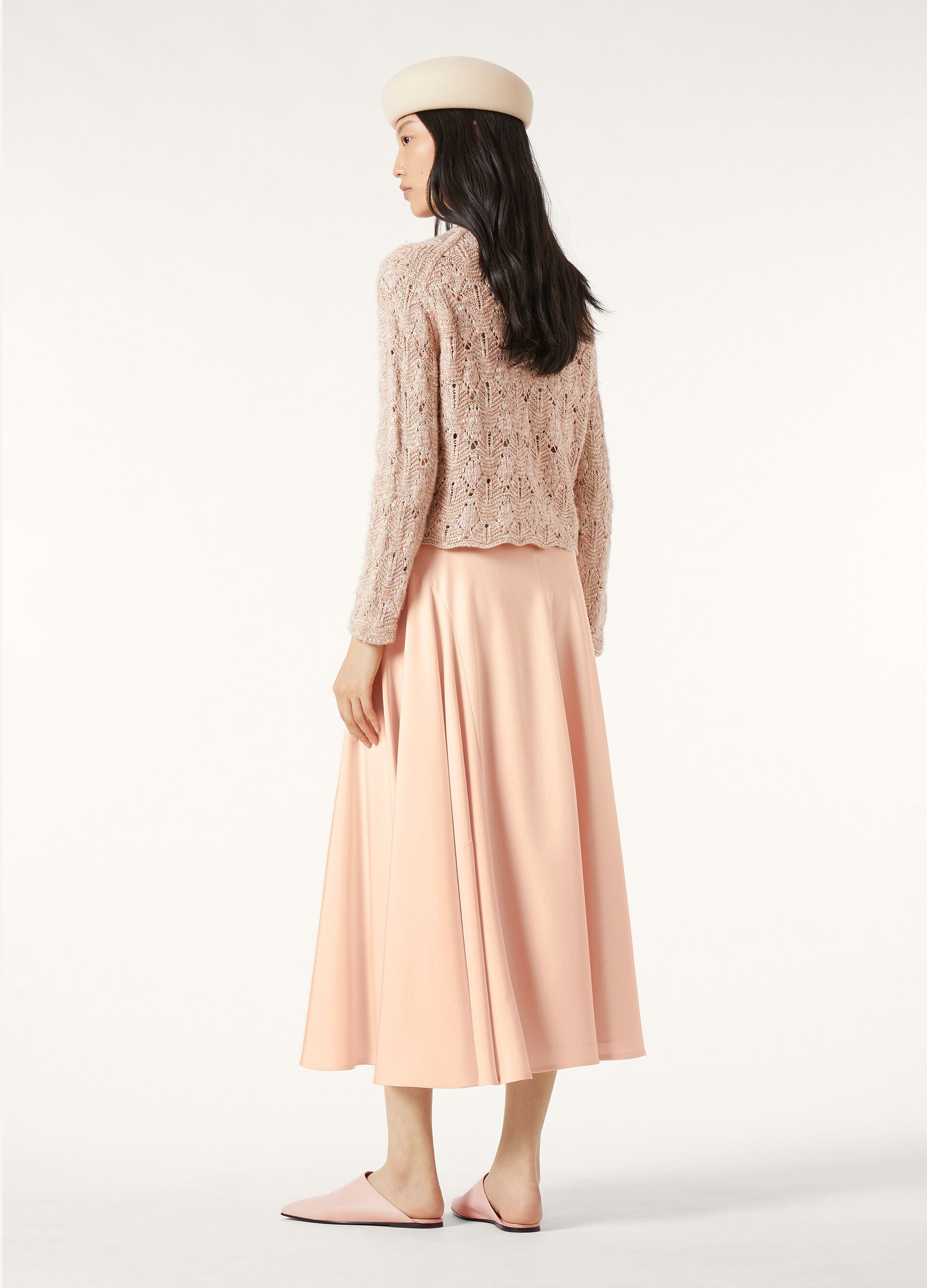 Verbania Cardigan - Dried Flower Petals