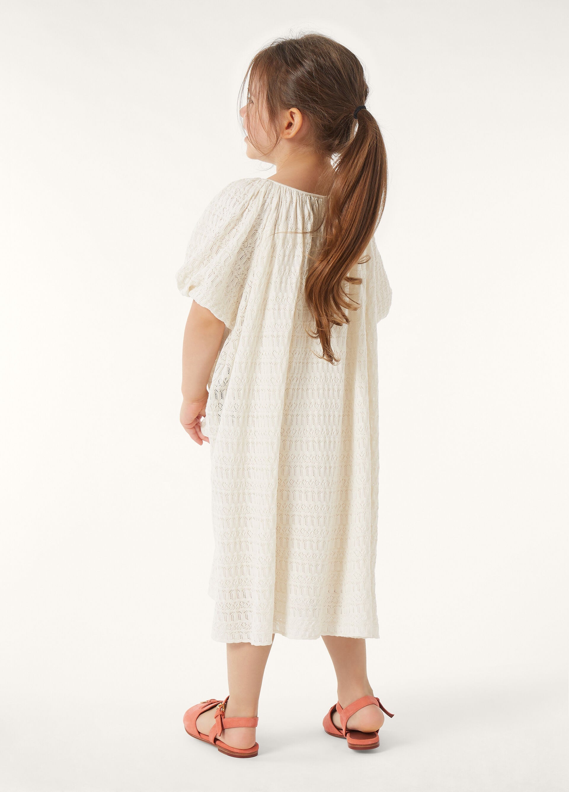 Kid's Daisy Dress - Creamy Yellow