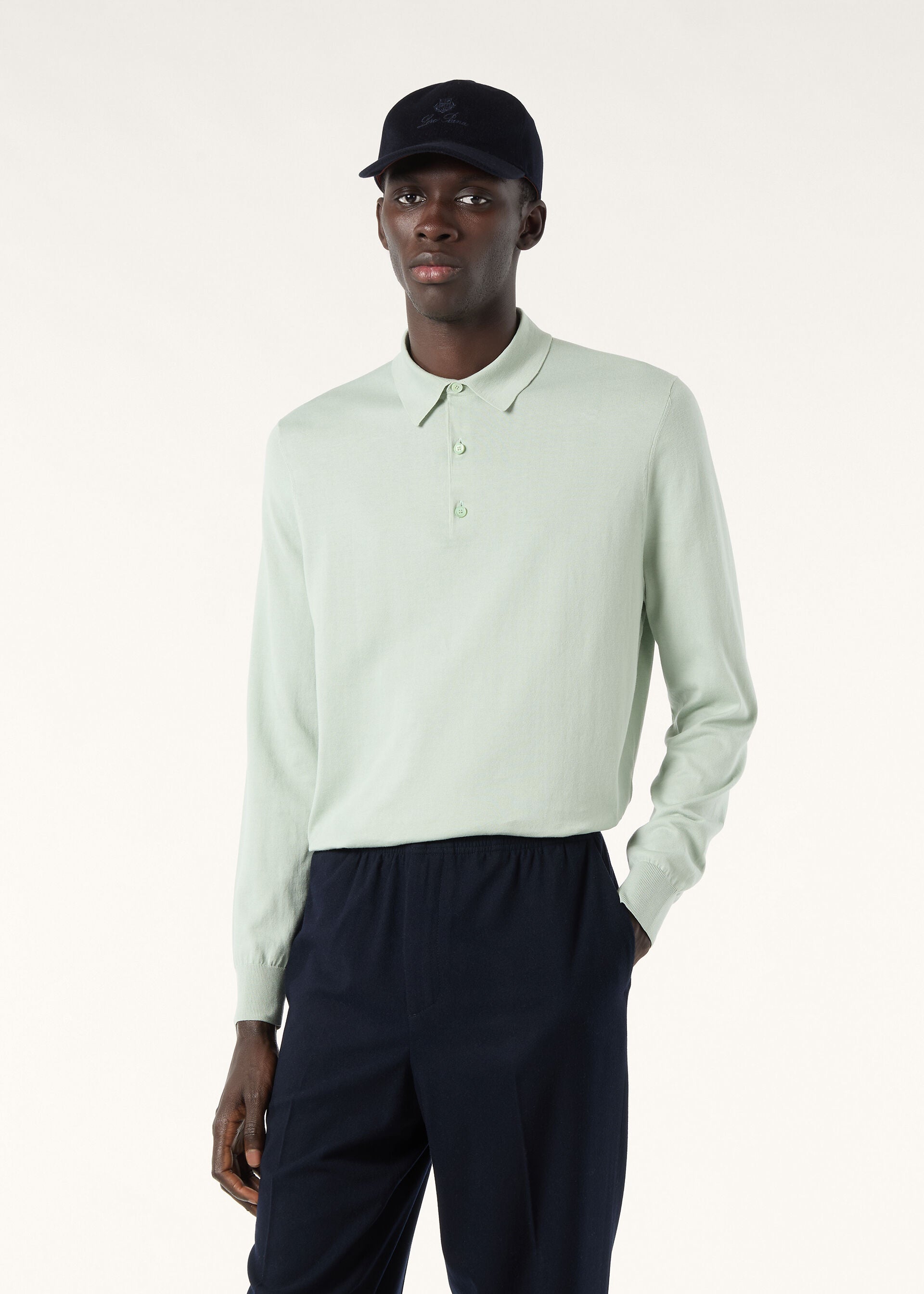 Polo Shirt - Pale Leaf