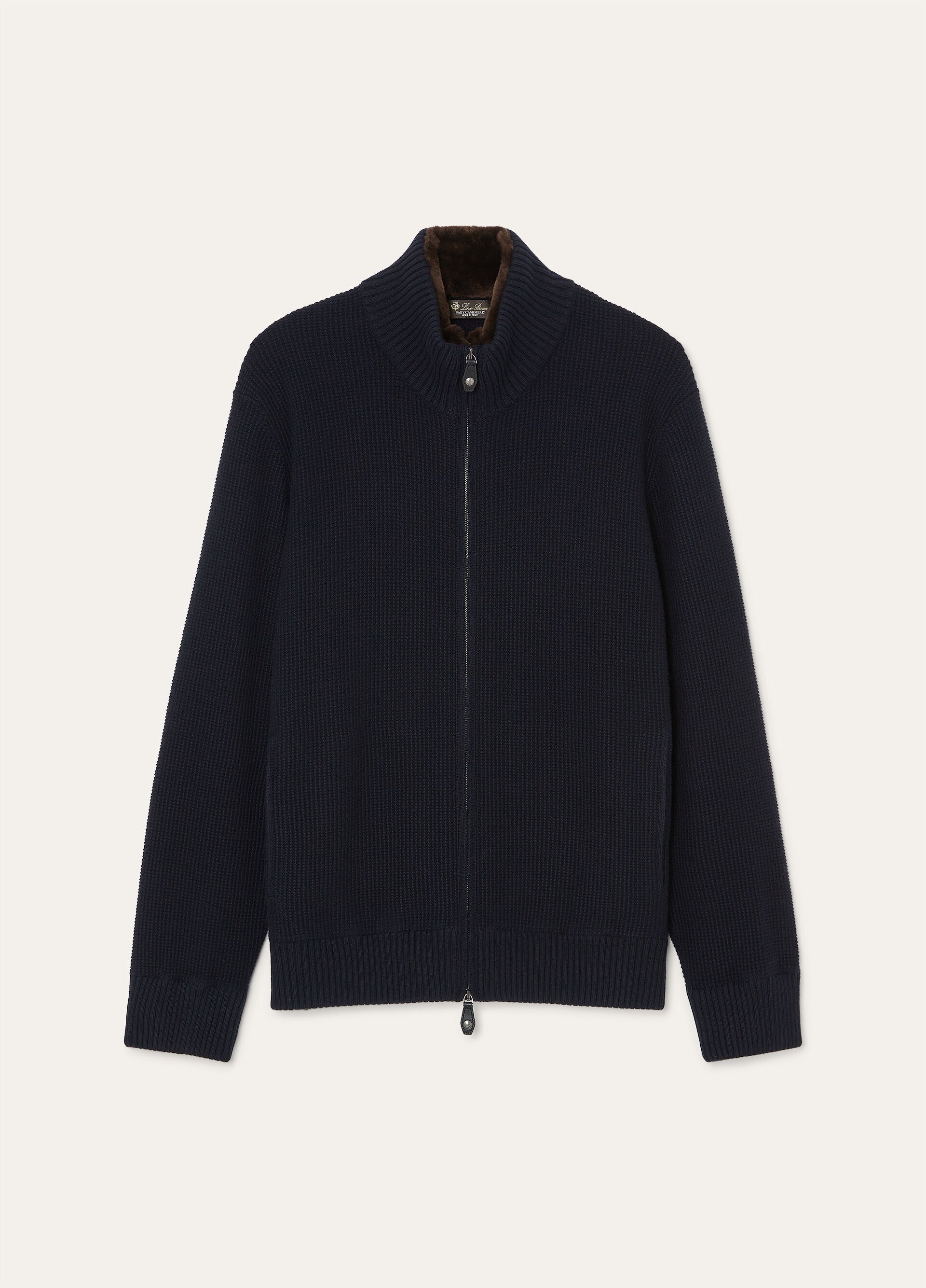 Alpe Bomber Sweater - Navy Blue