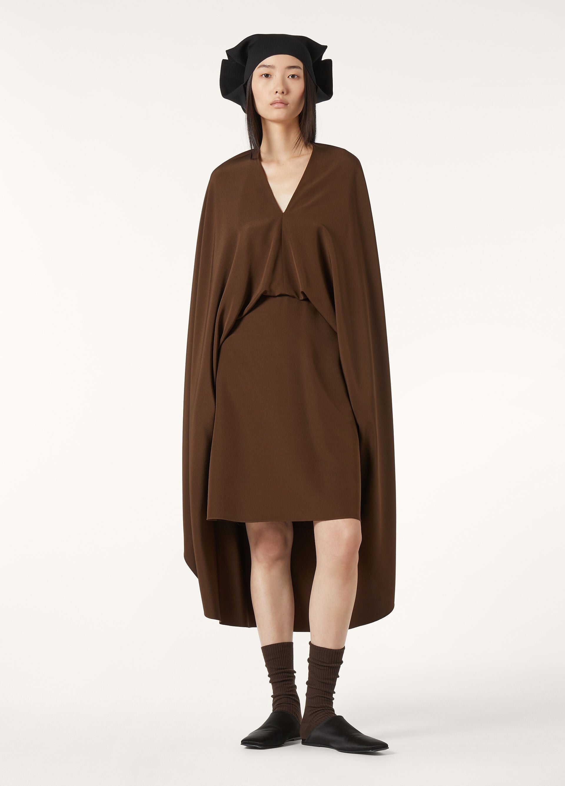 Cindy Dress - Dark Licorice Melange