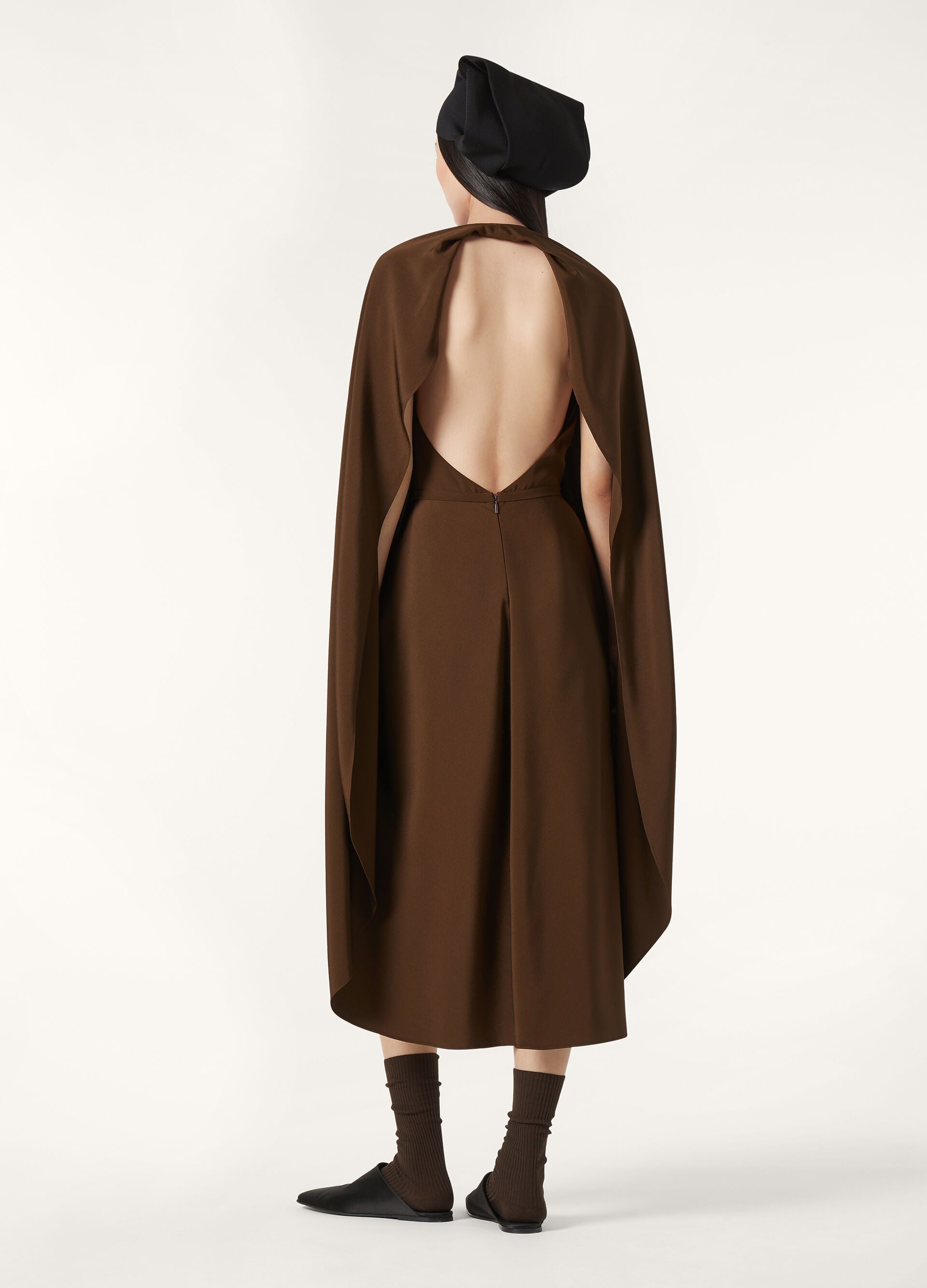 Cindy Dress - Dark Licorice Melange