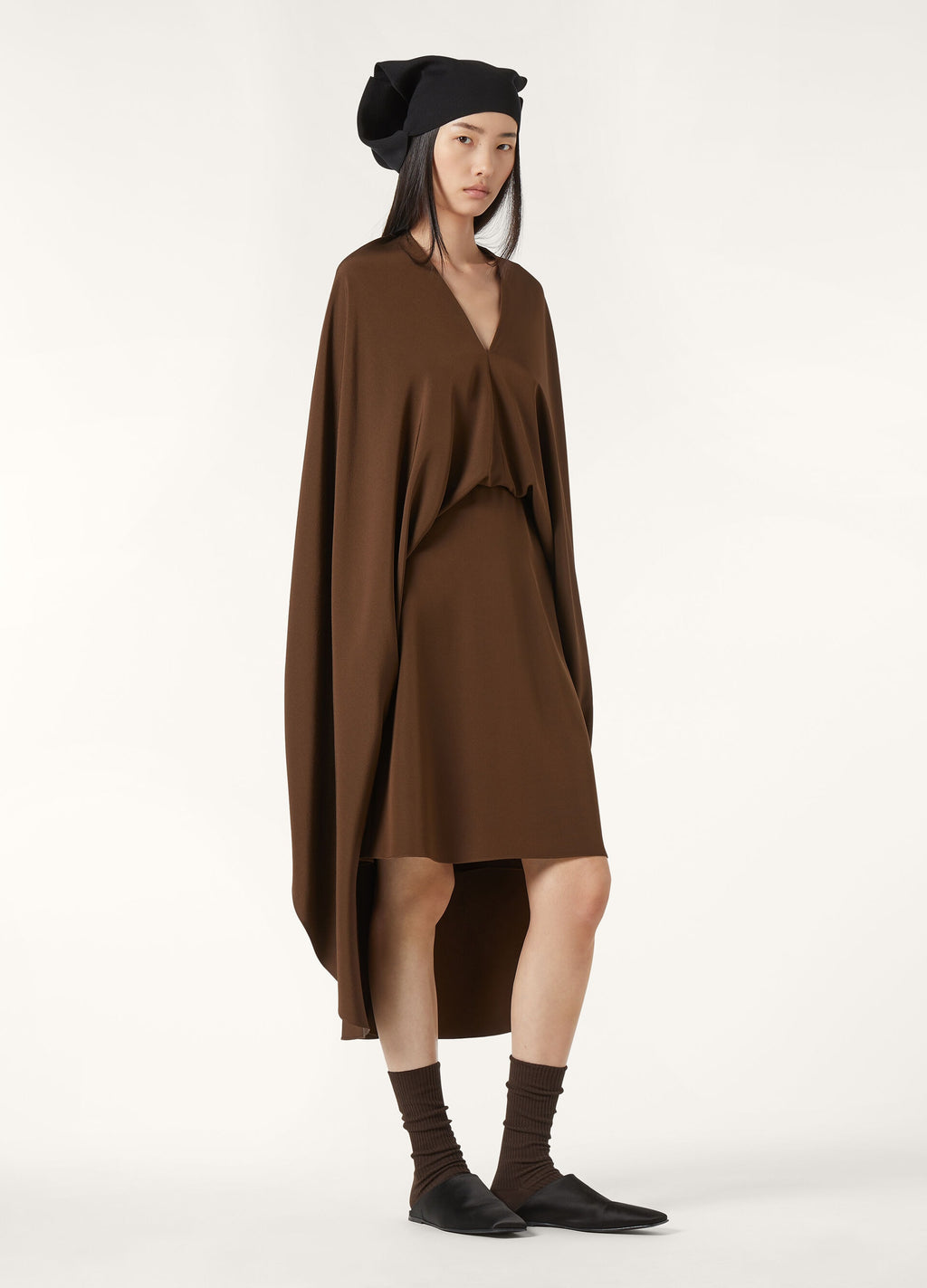 Cindy Dress - Dark Licorice Melange