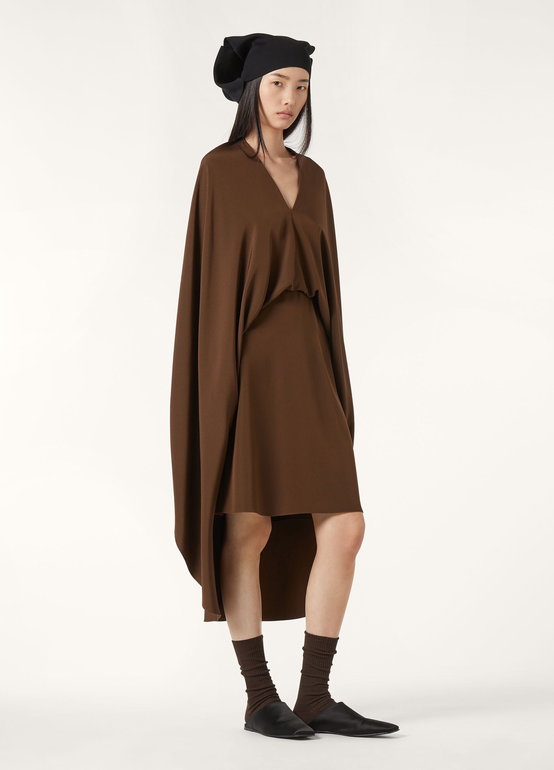 Cindy Dress - Dark Licorice Melange