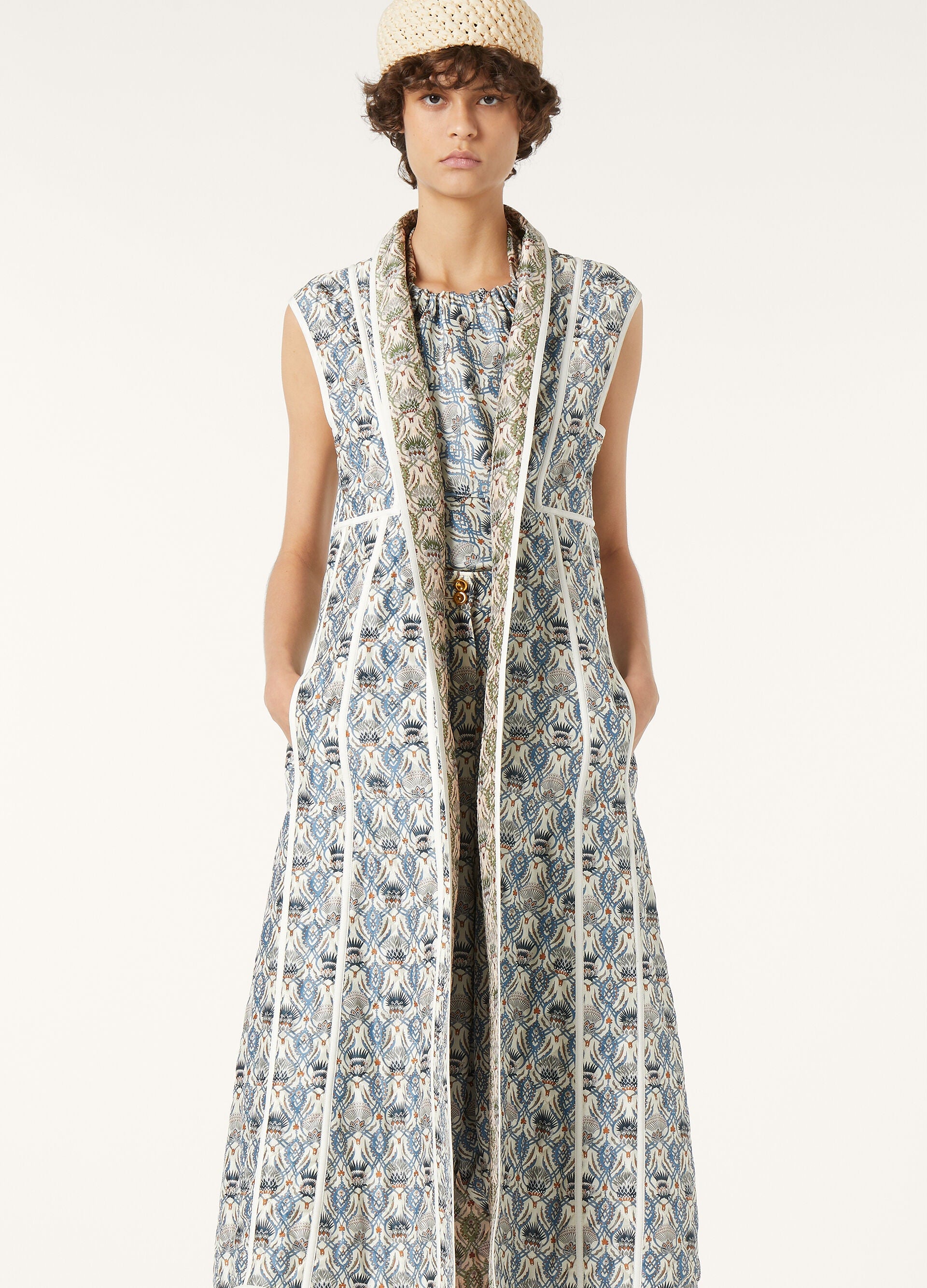 Alev Vest - Deep Lagoon Water/Sunset Glow