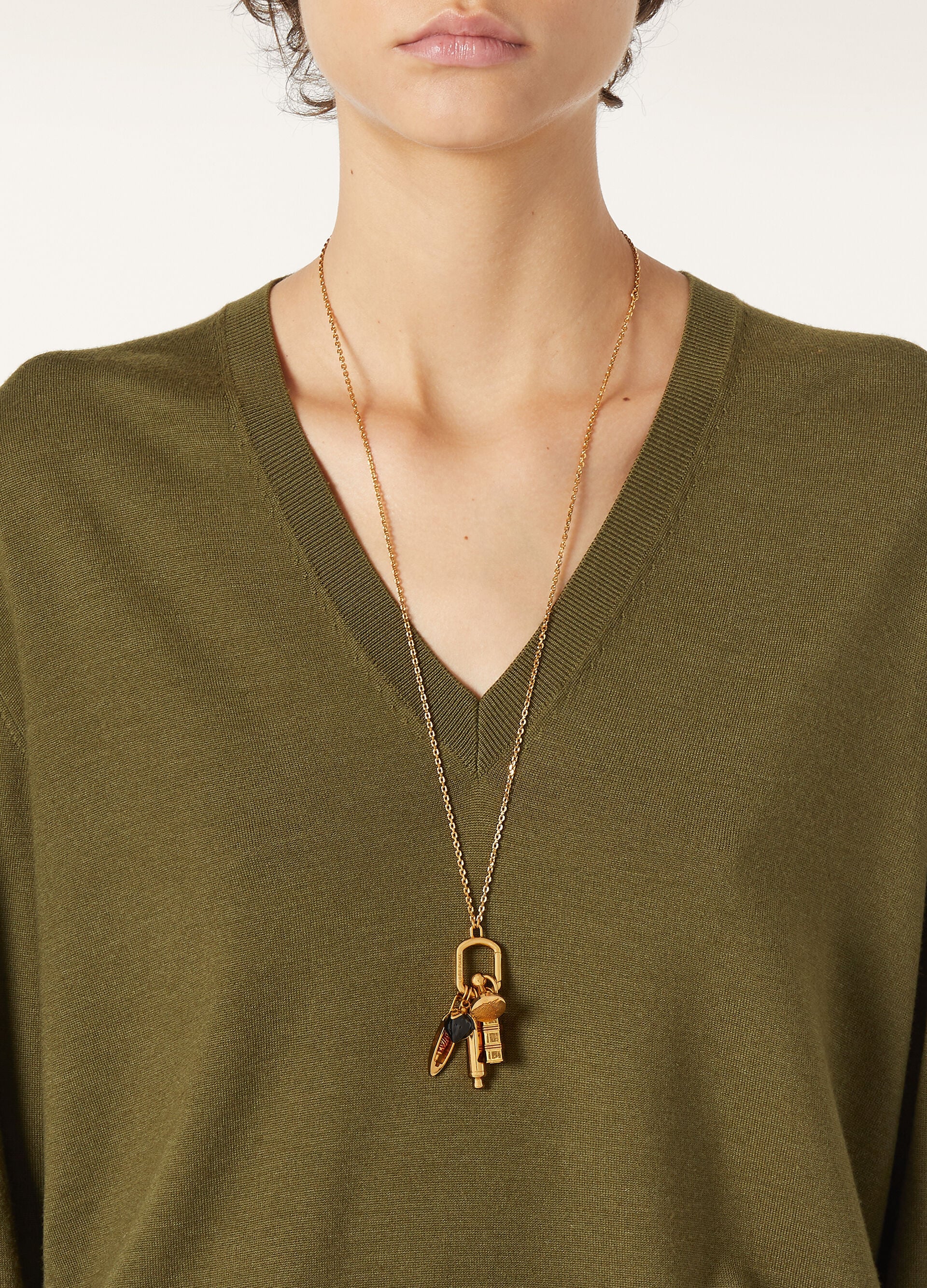Royal Lightness™ V-Neck - Fern Meadow