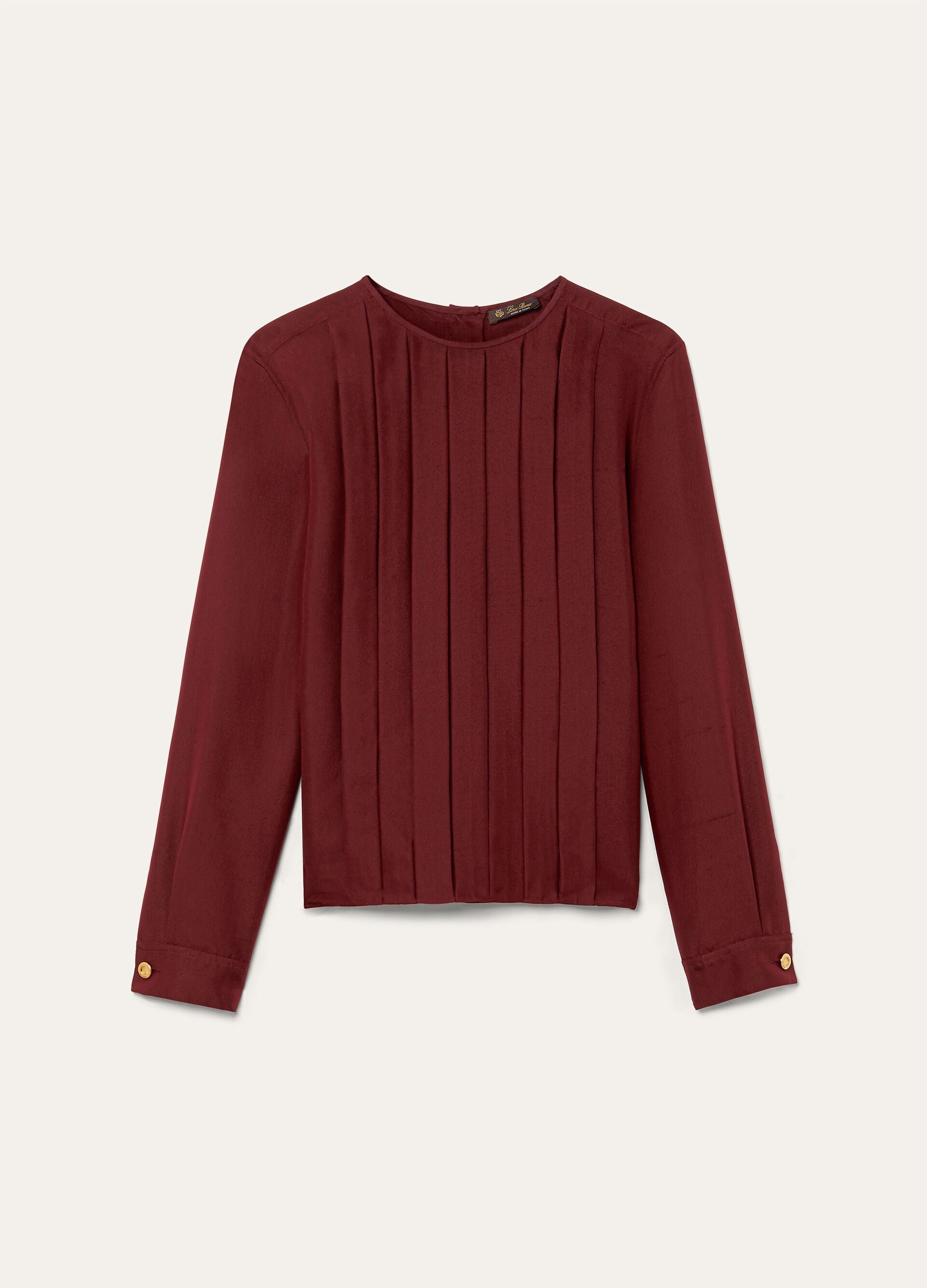 Rossana Blouse - Deep Maroon
