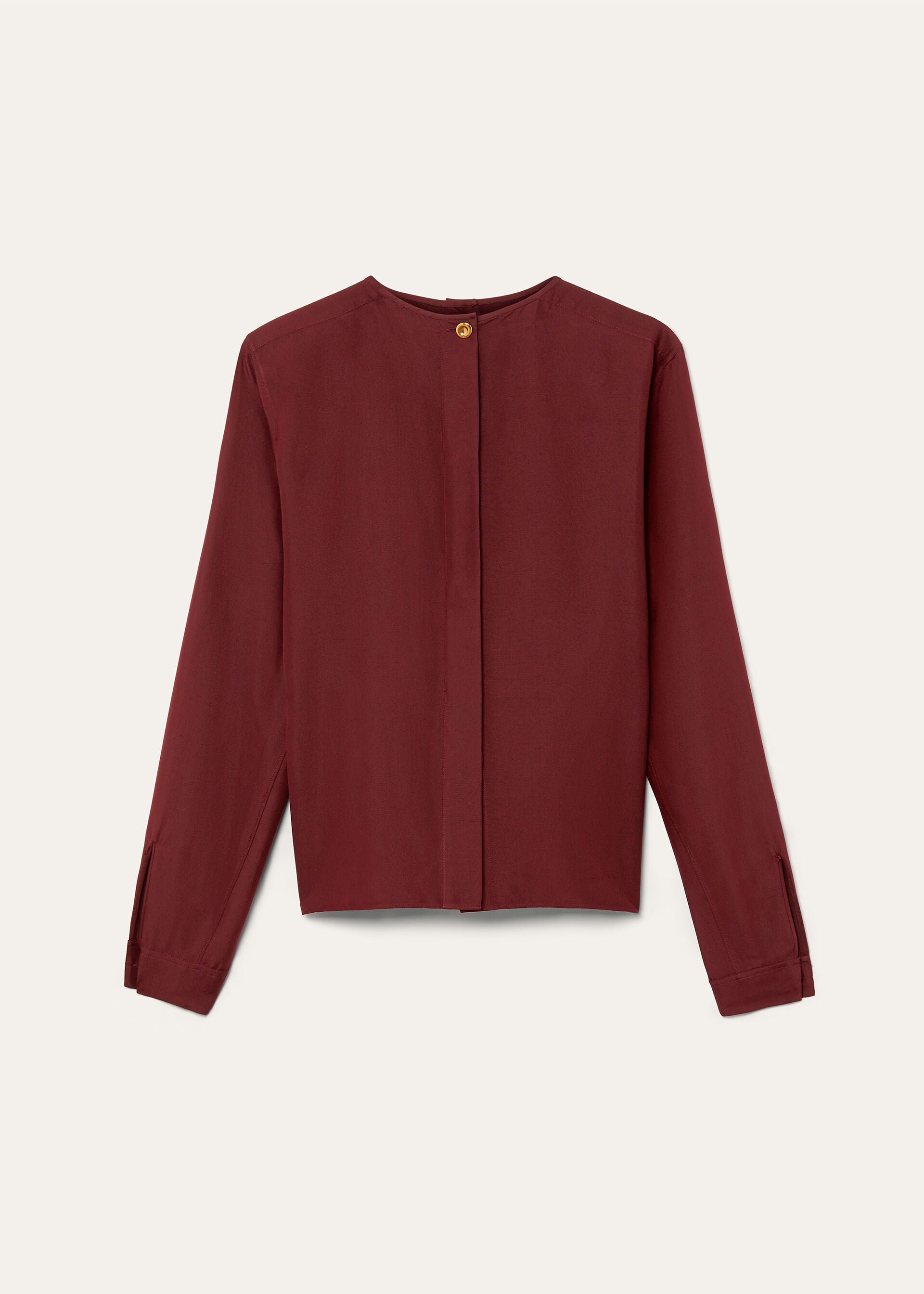 Rossana Blouse - Deep Maroon