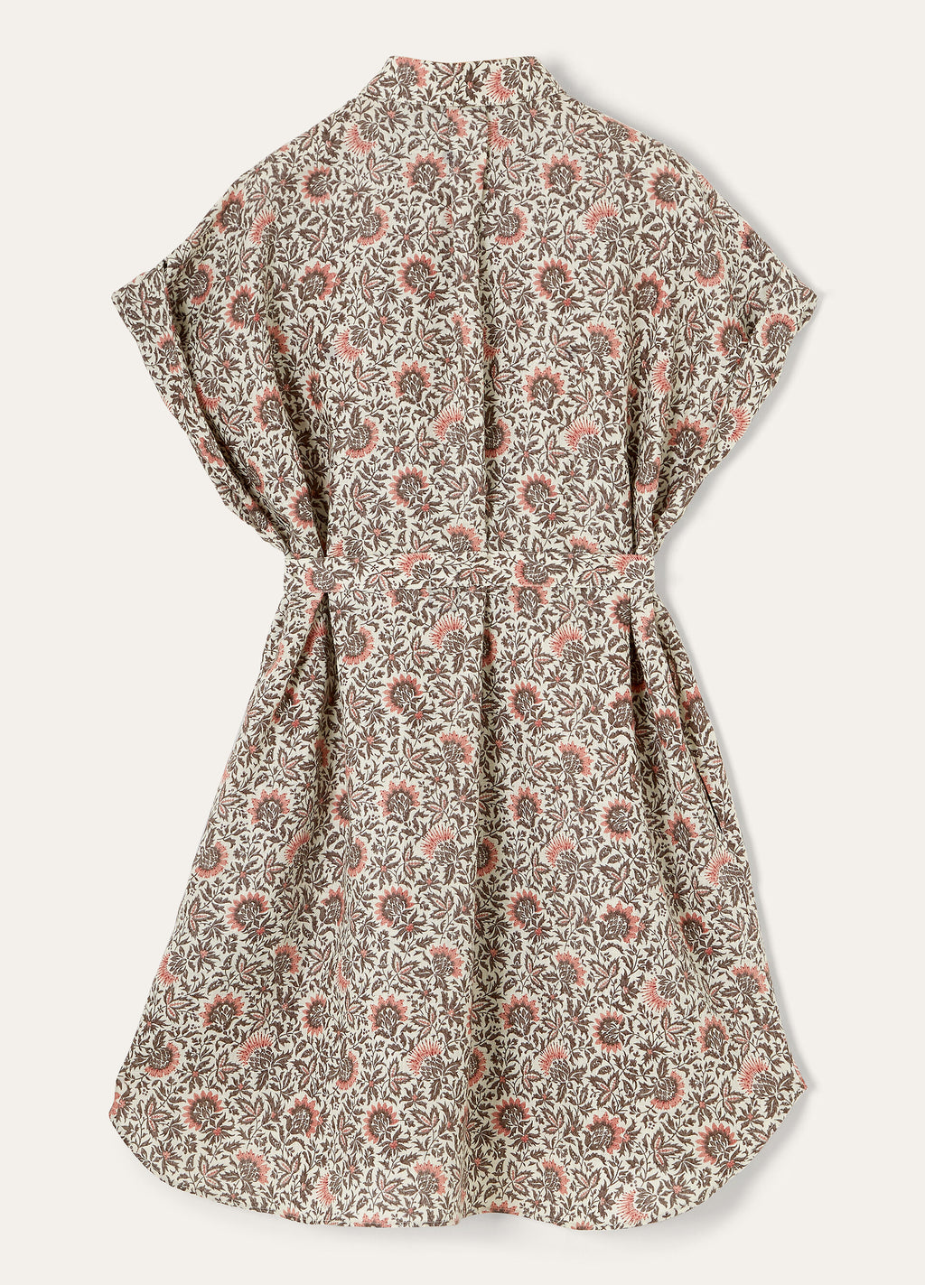 Idris Dress - Chalk/Graphite Powder/Dahlia