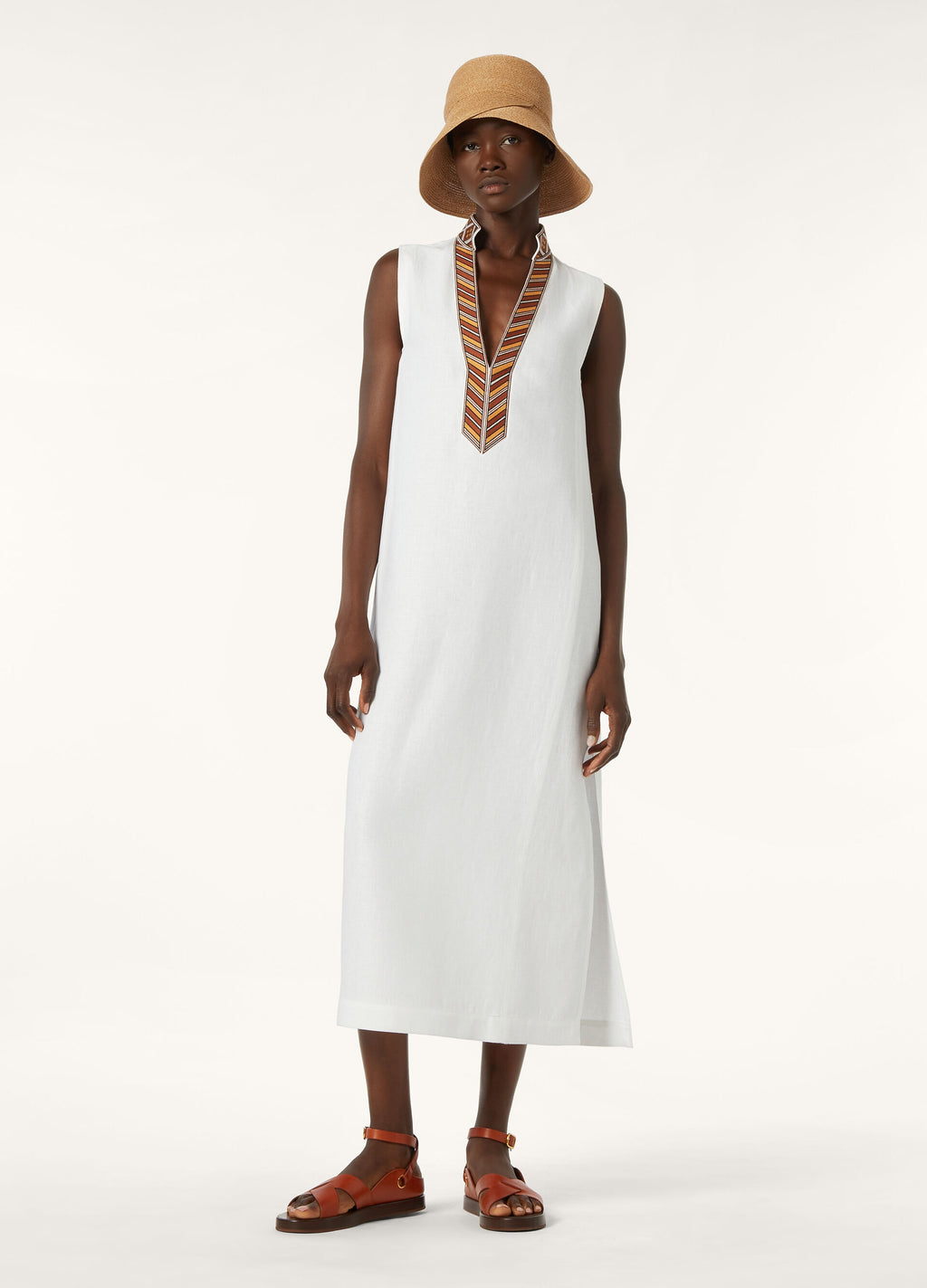 Abril Dress - White