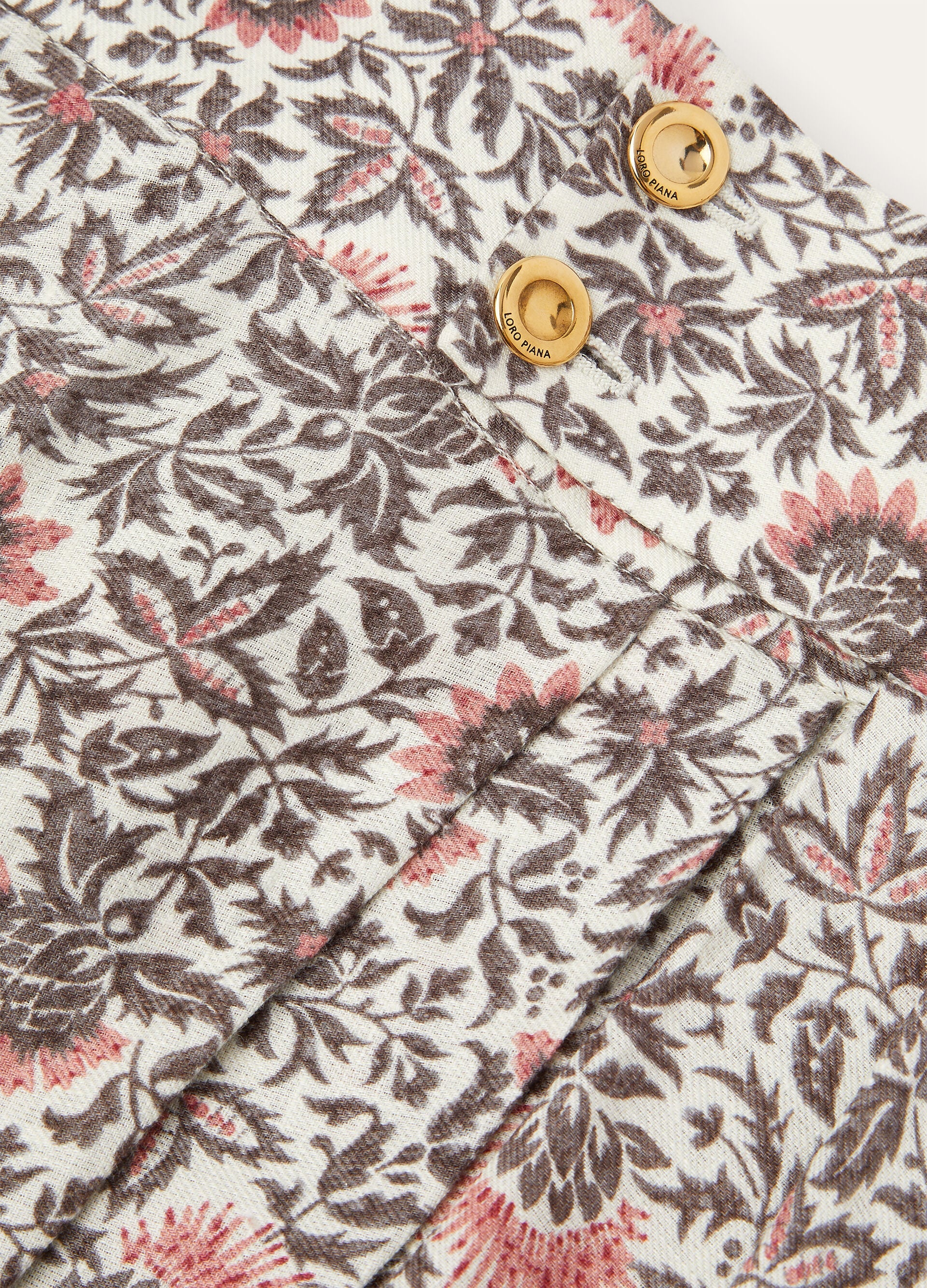 Jaya Skirt - Chalk/Graphite Powder/Dahlia